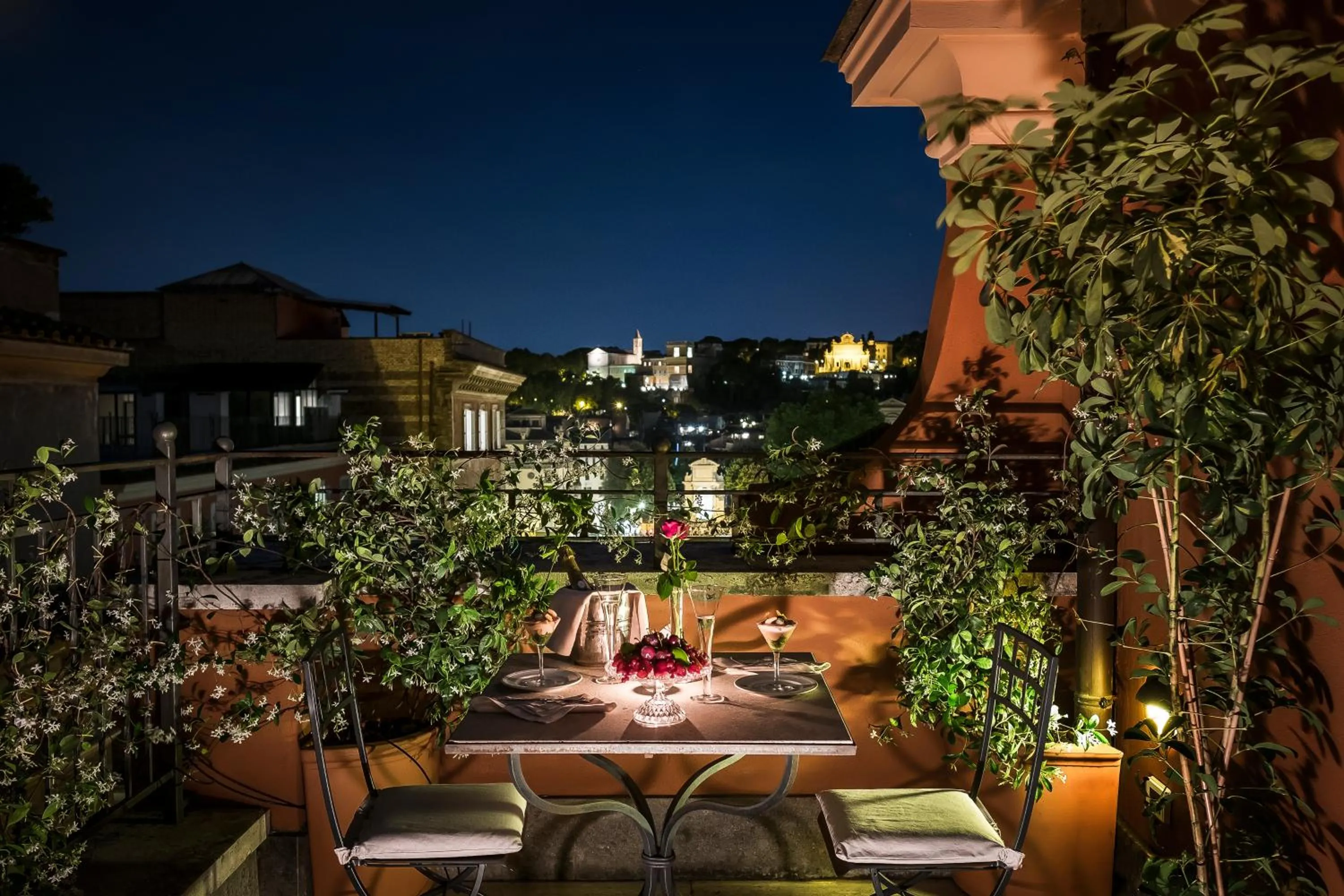 Balcony/Terrace in Hotel Ponte Sisto