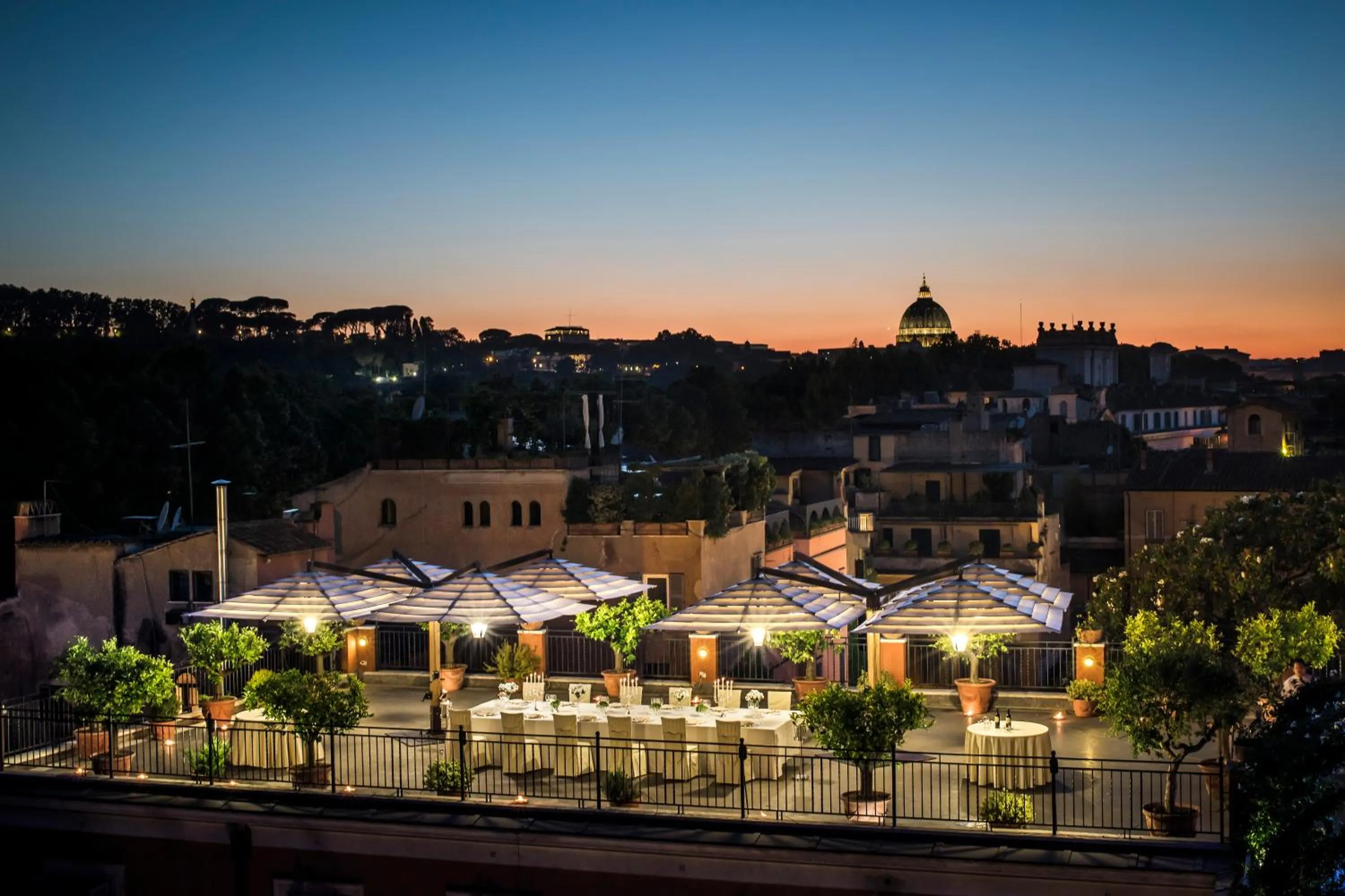 Balcony/Terrace in Hotel Ponte Sisto