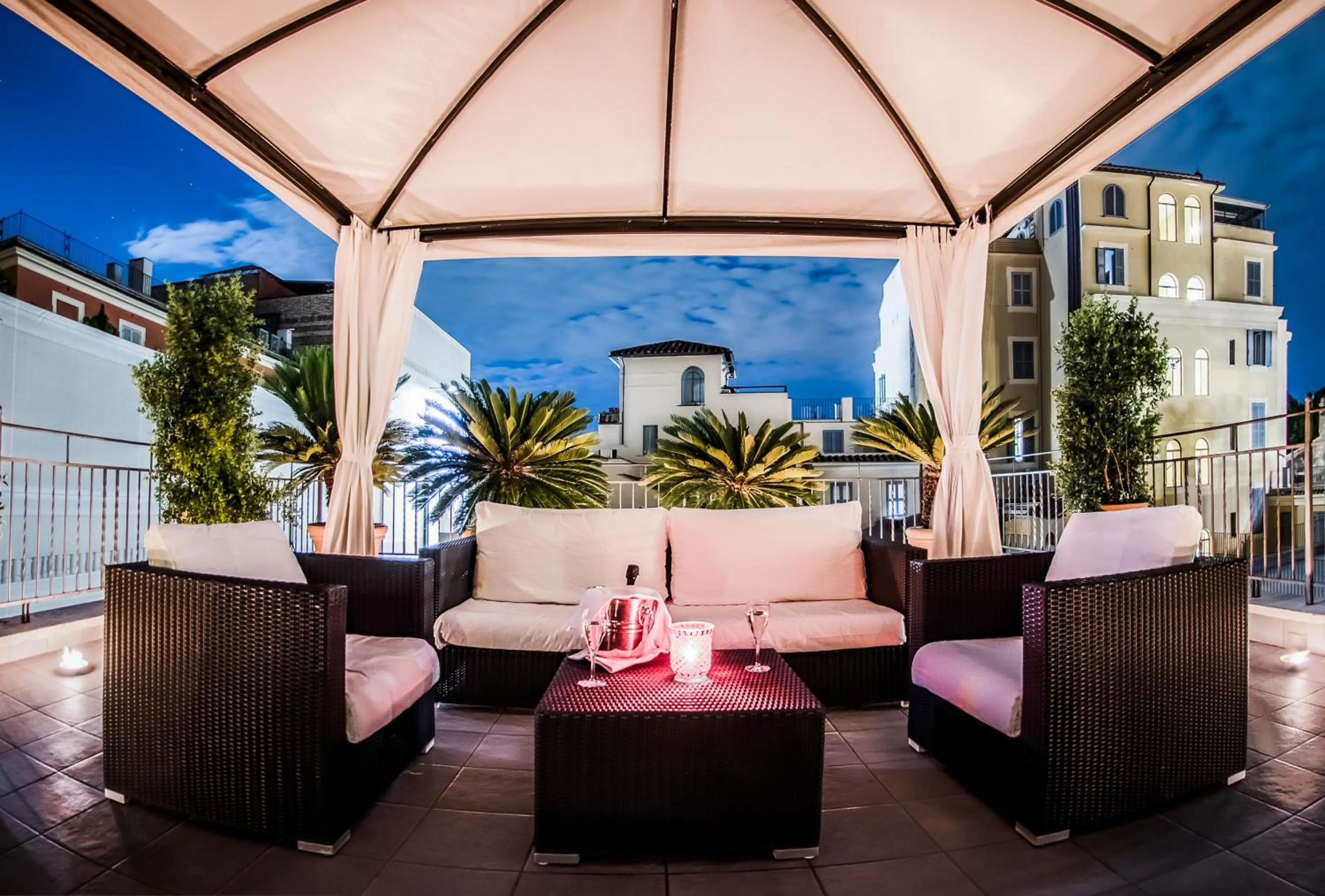 Balcony/Terrace in Hotel Ponte Sisto