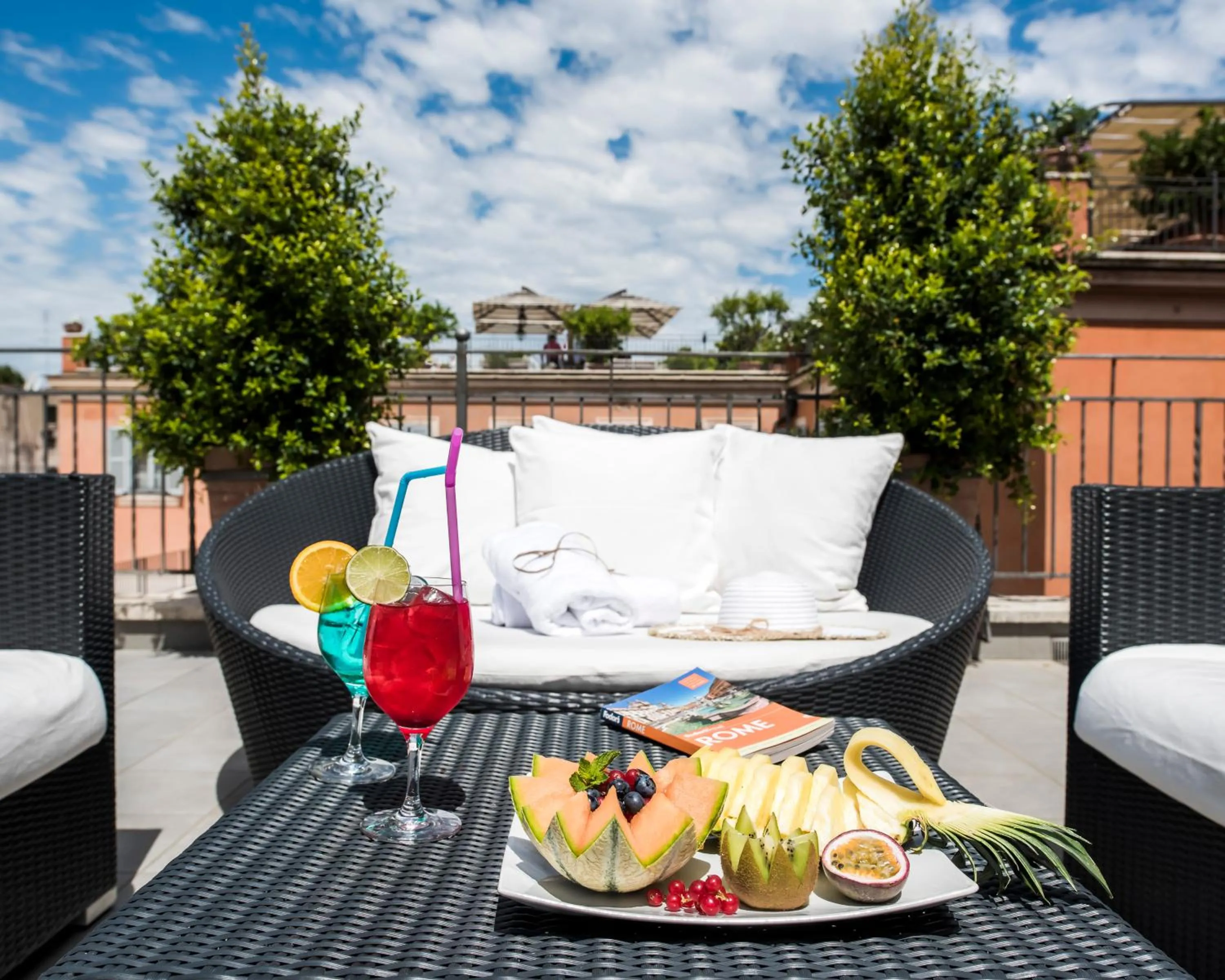 Balcony/Terrace in Hotel Ponte Sisto