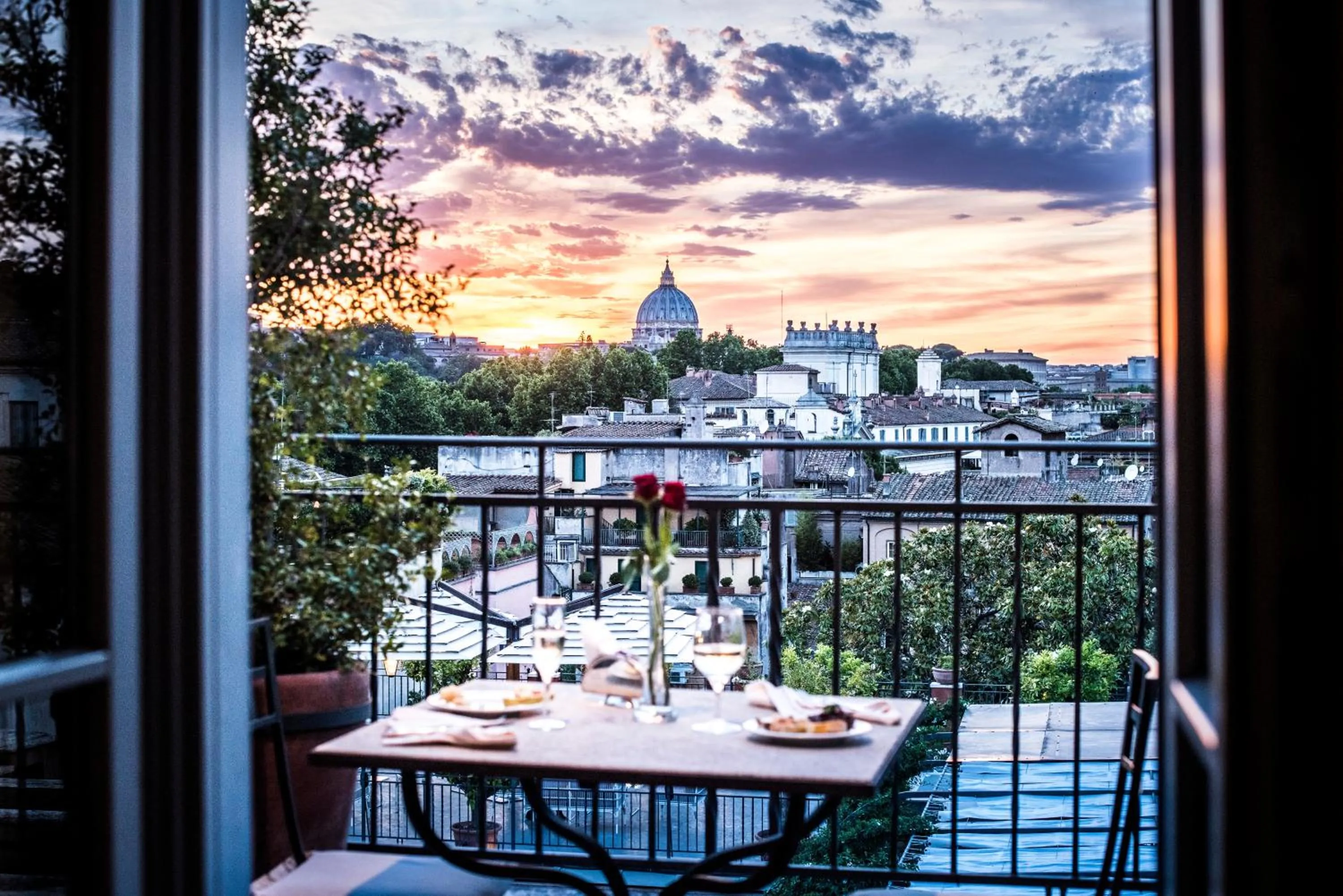 City view in Hotel Ponte Sisto