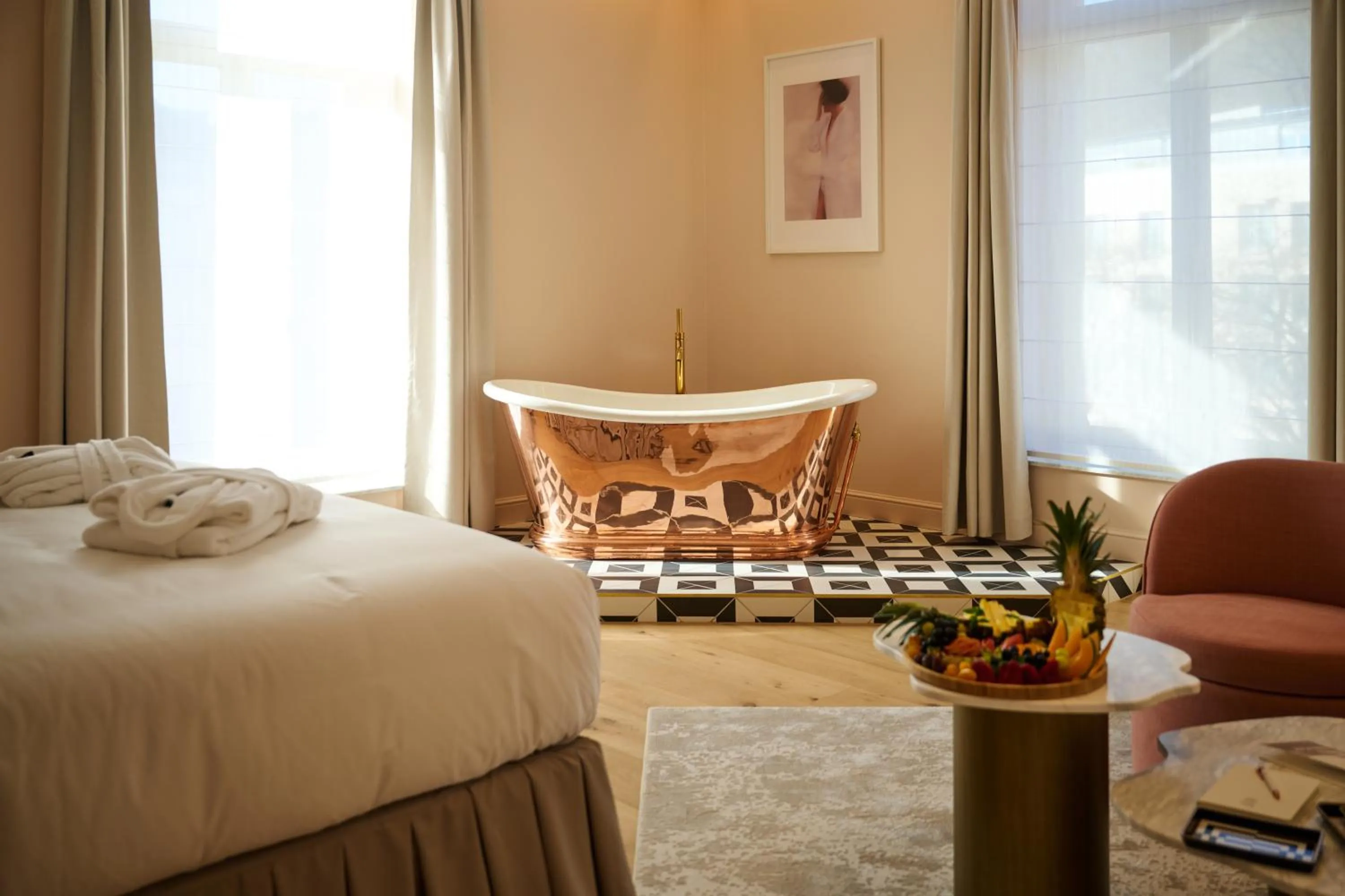 Photo of the whole room, Bed in Les Bains de Spa