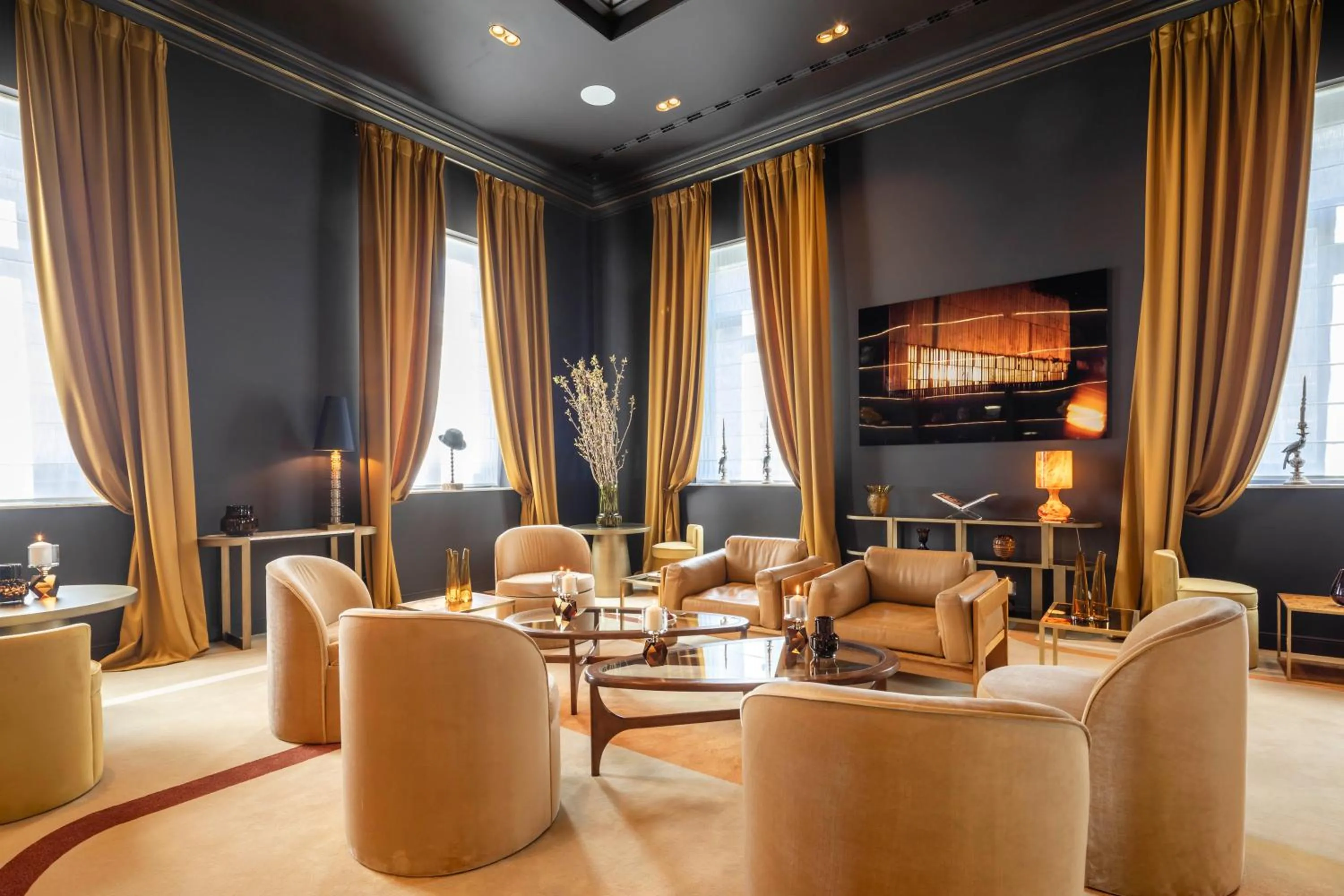 Living room in Les Bains de Spa