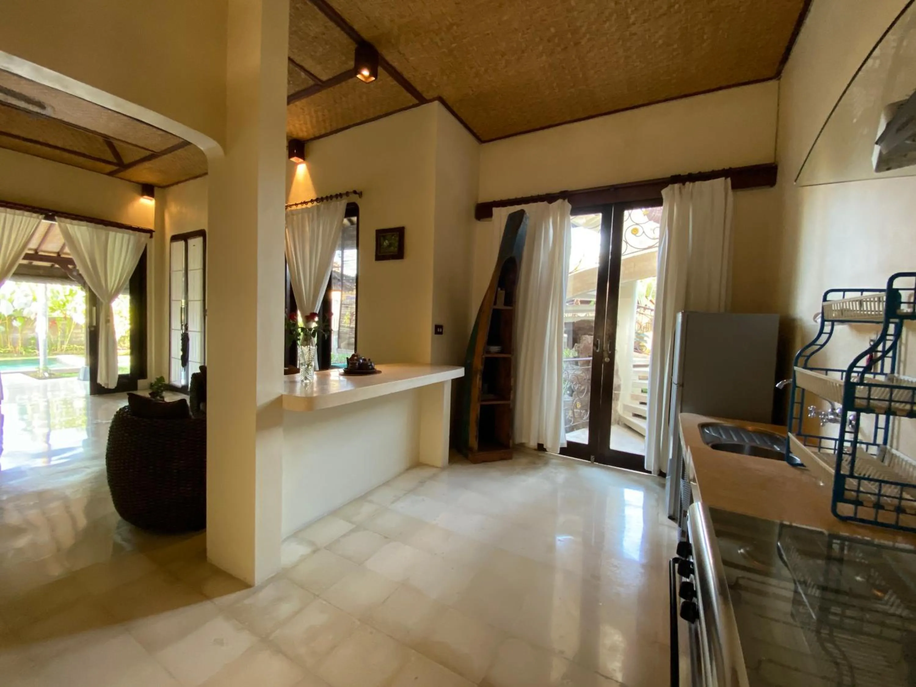 Kitchen or kitchenette in Rumah Dadong