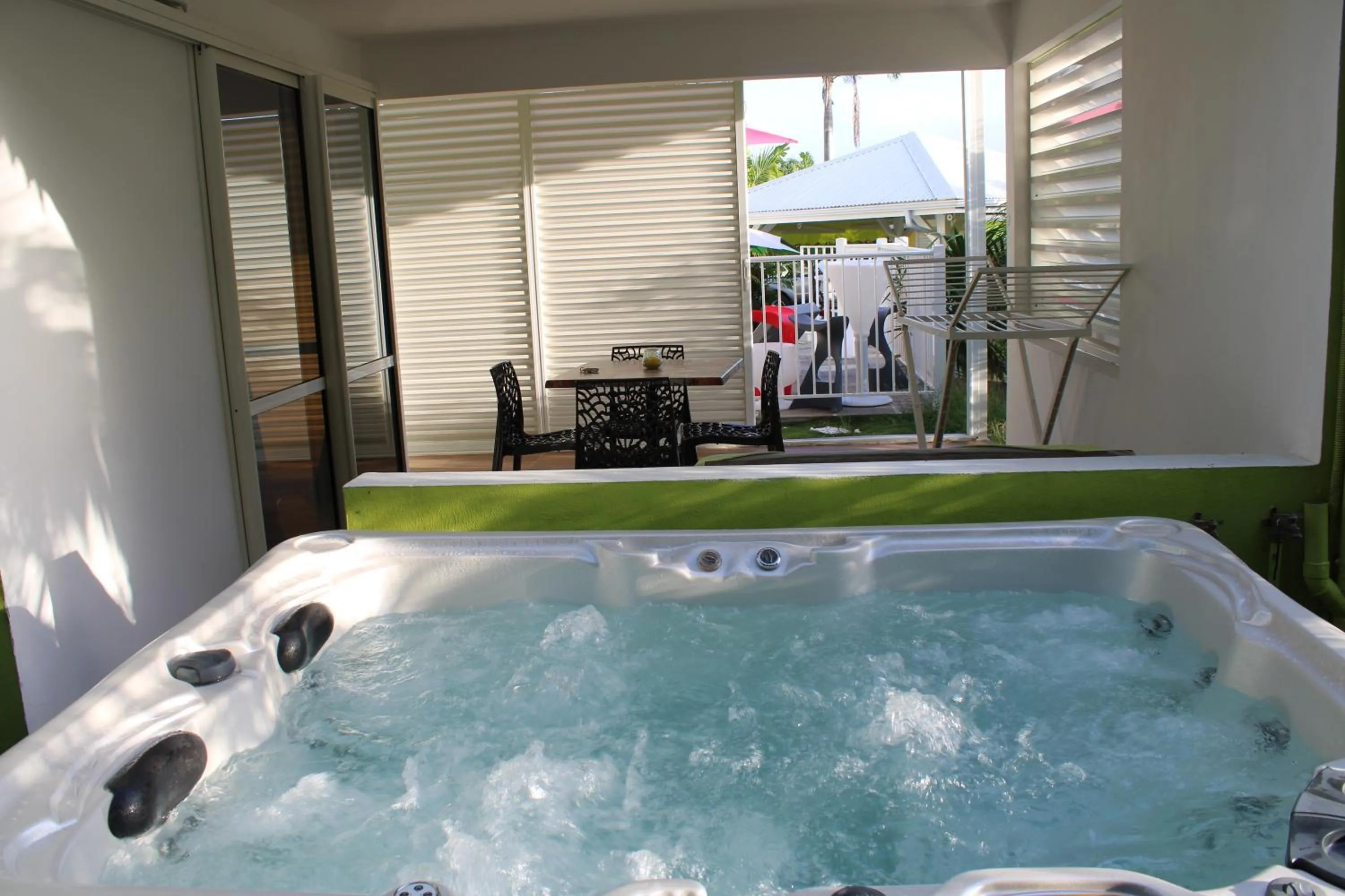 Patio in Majesty Palm Hôtel