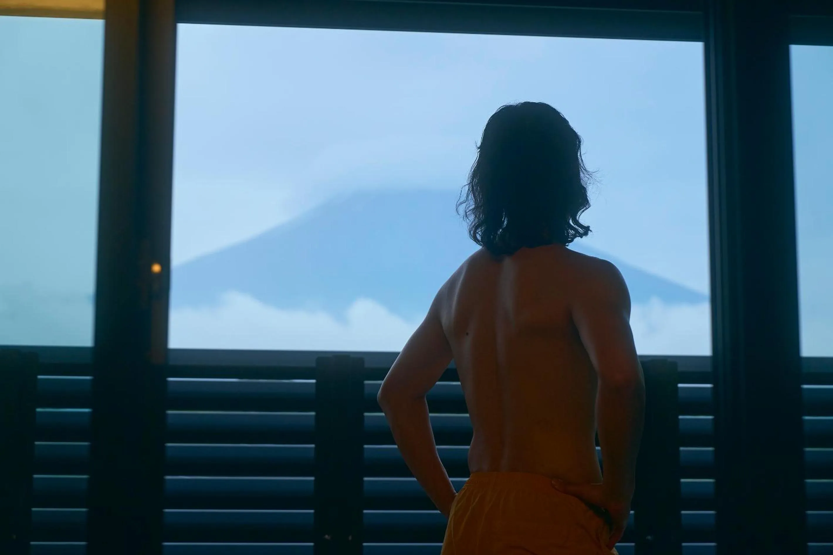 People in Mt Fuji View and Private Sauna Ryokan Shizuku しずく