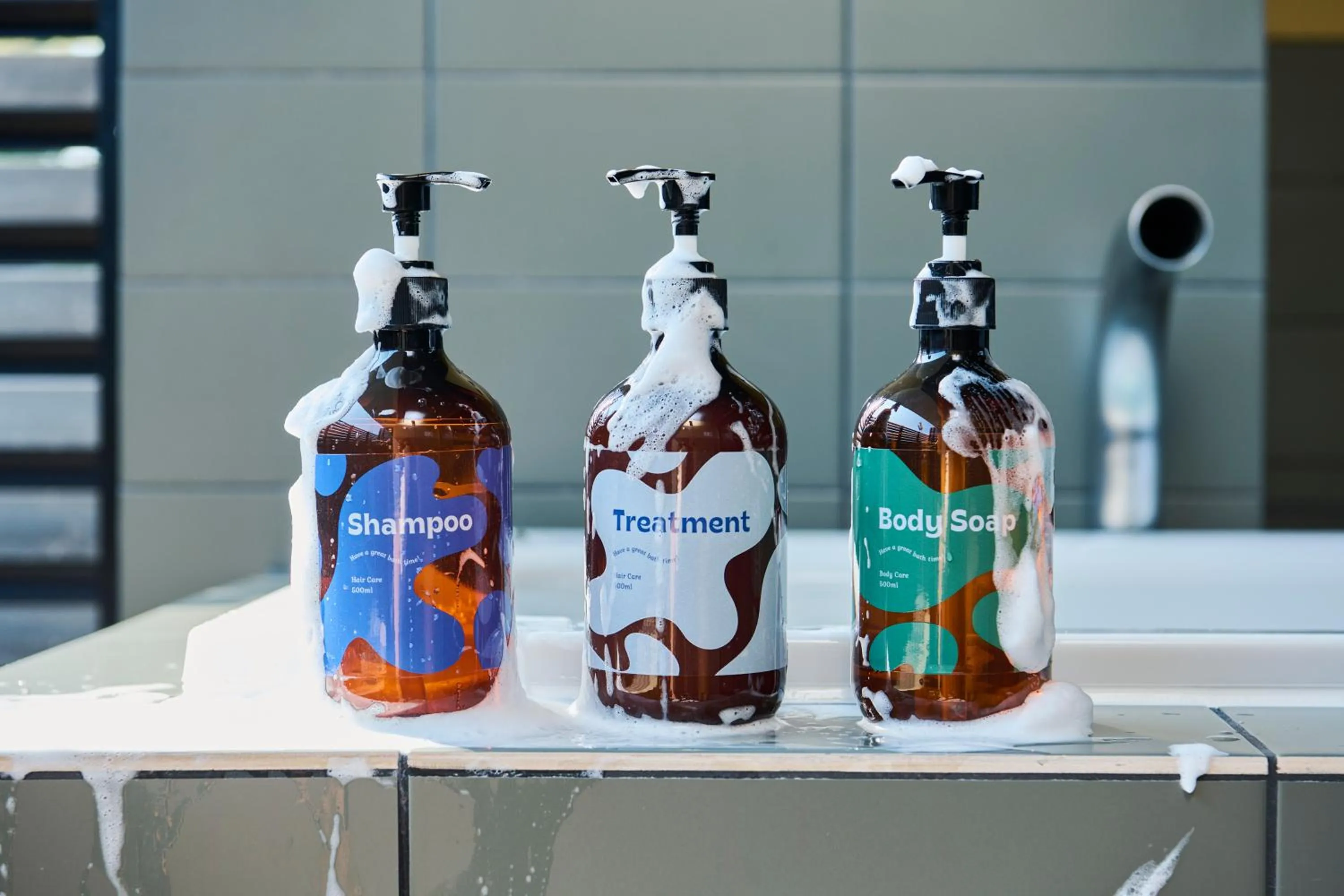 Bathroom in Mt Fuji View and Private Sauna Ryokan Shizuku しずく