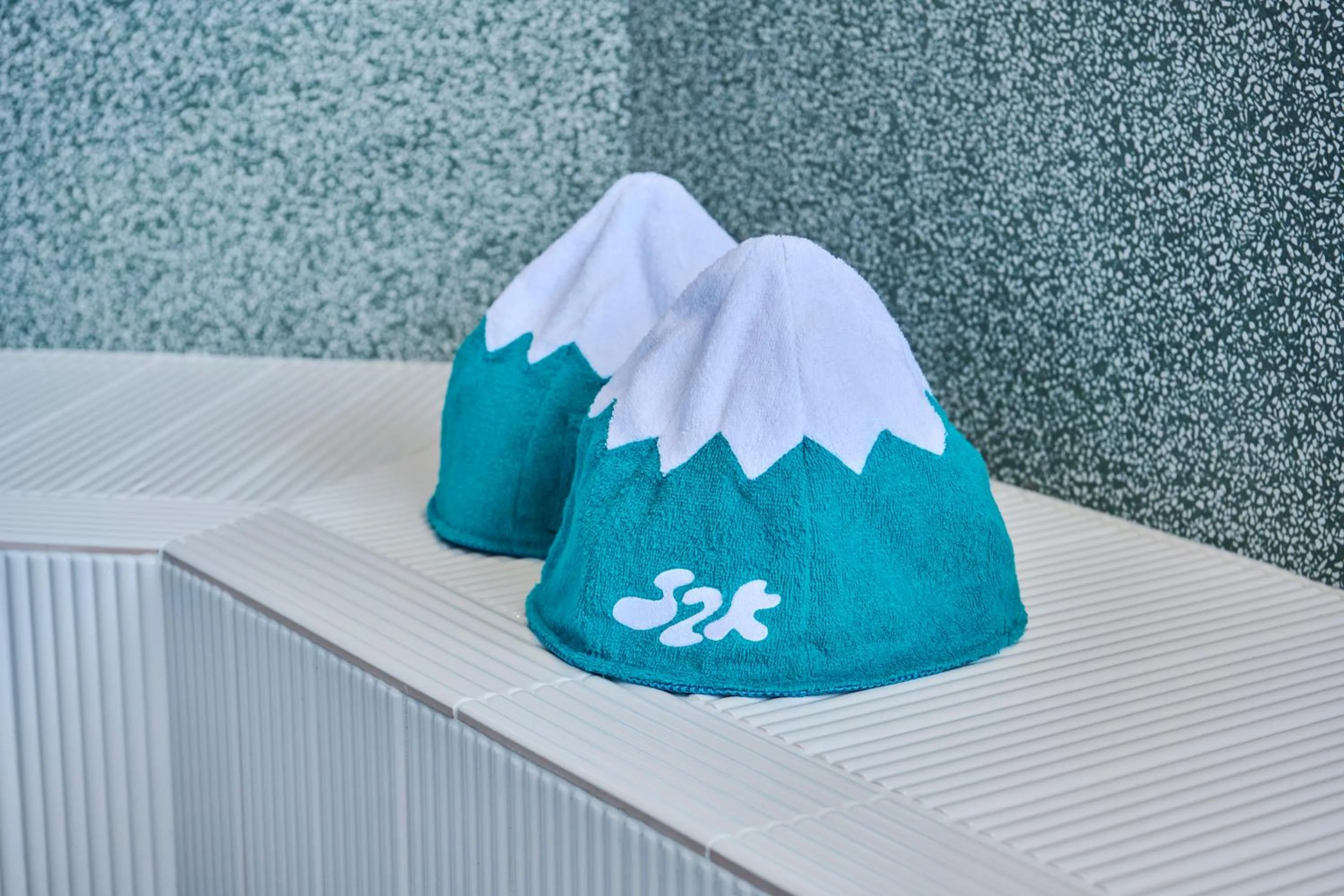 towels in Mt Fuji View and Private Sauna Ryokan Shizuku しずく