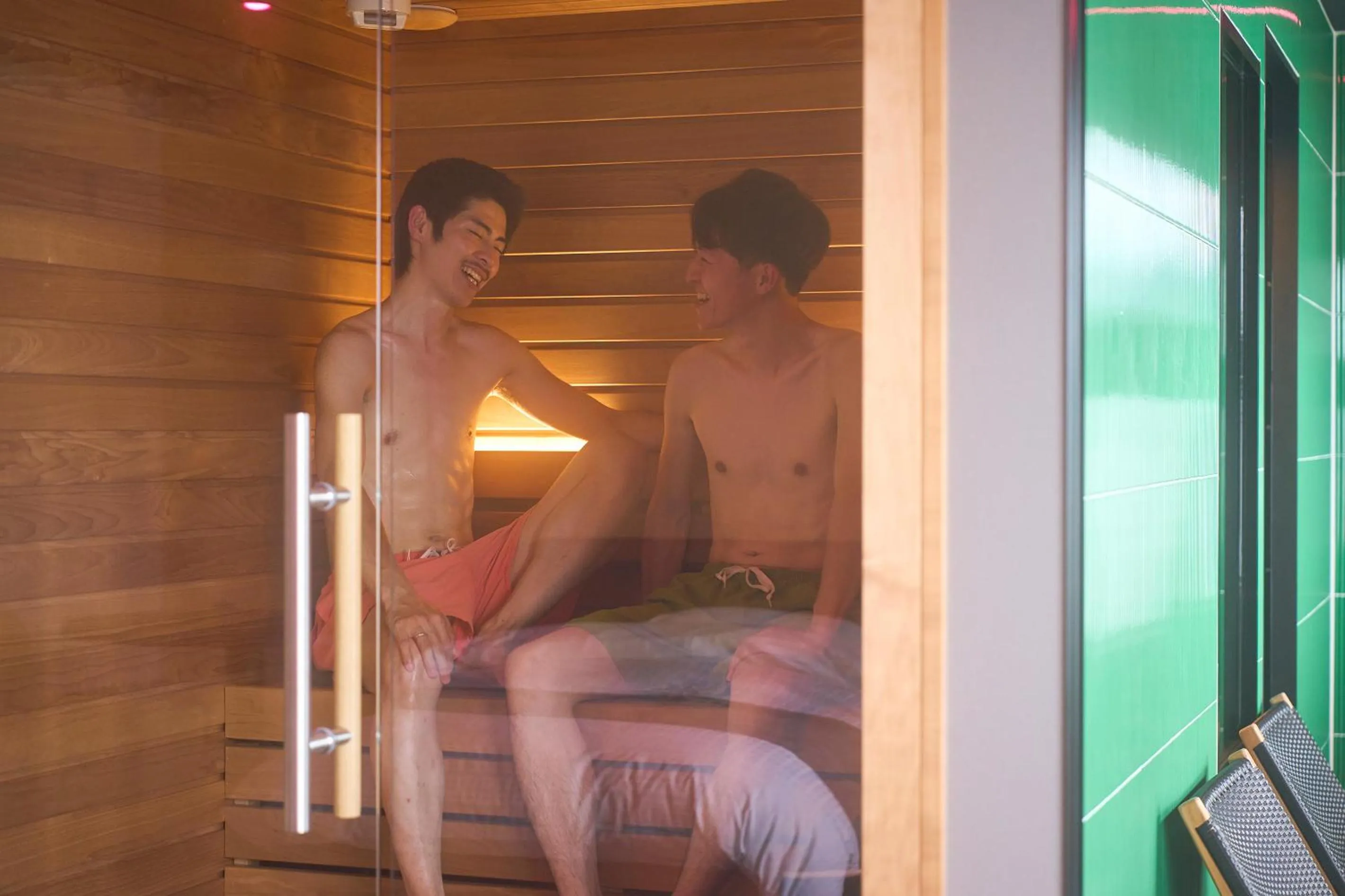 Sauna in Mt Fuji View and Private Sauna Ryokan Shizuku しずく