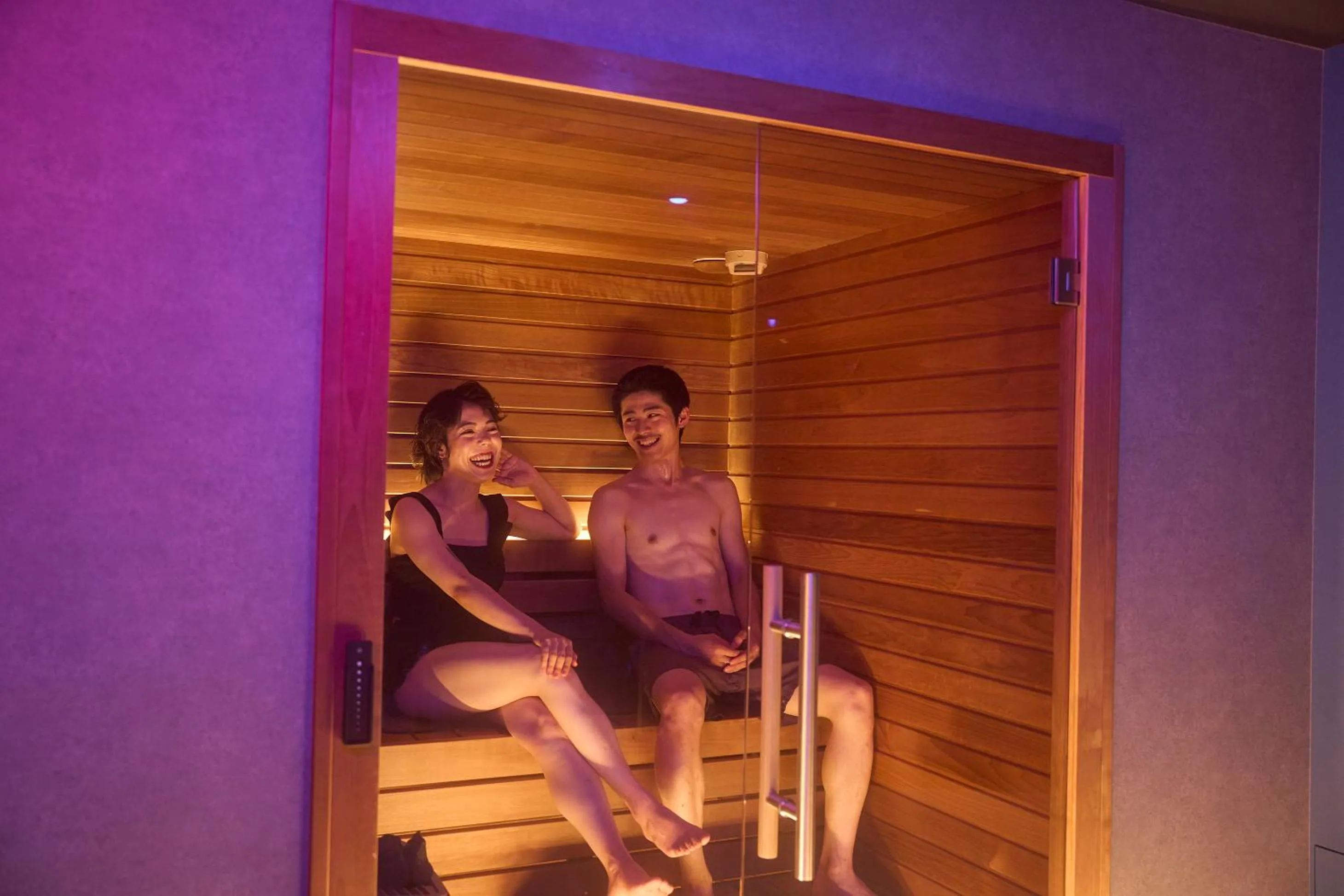 Sauna in Mt Fuji View and Private Sauna Ryokan Shizuku しずく