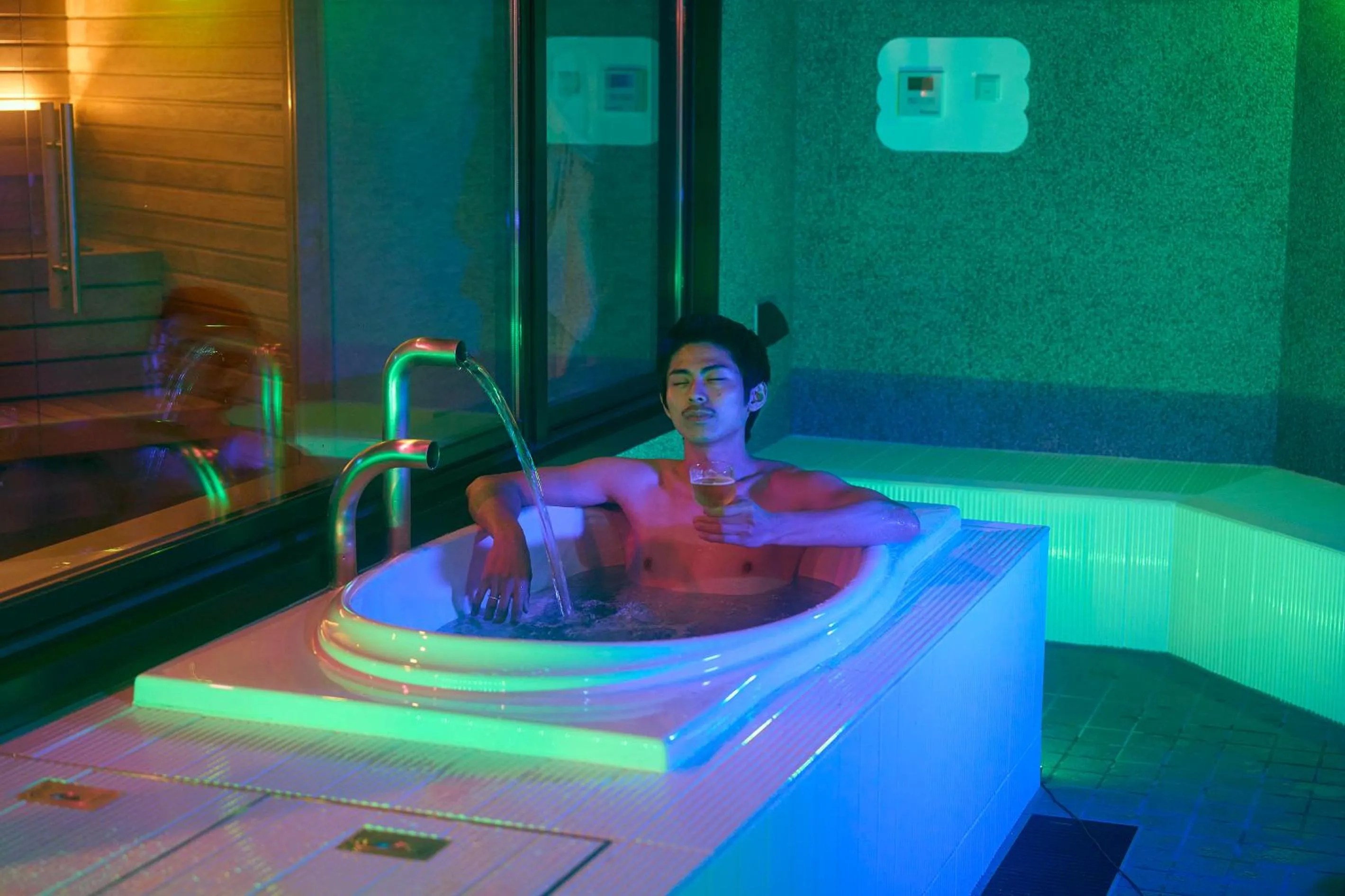 Bath in Mt Fuji View and Private Sauna Ryokan Shizuku しずく