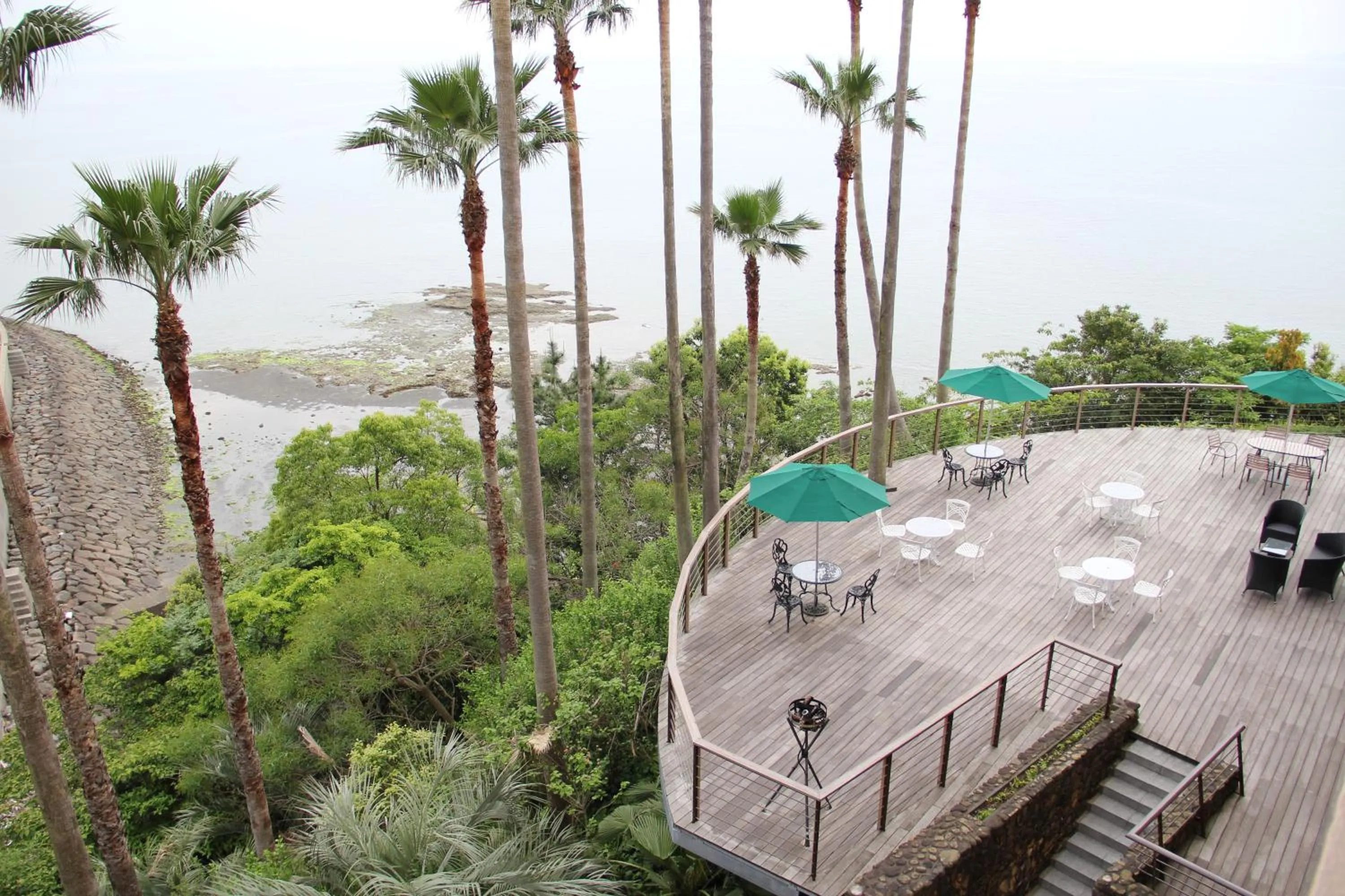 Sea view in Hotel Alegria Gardens Amakusa