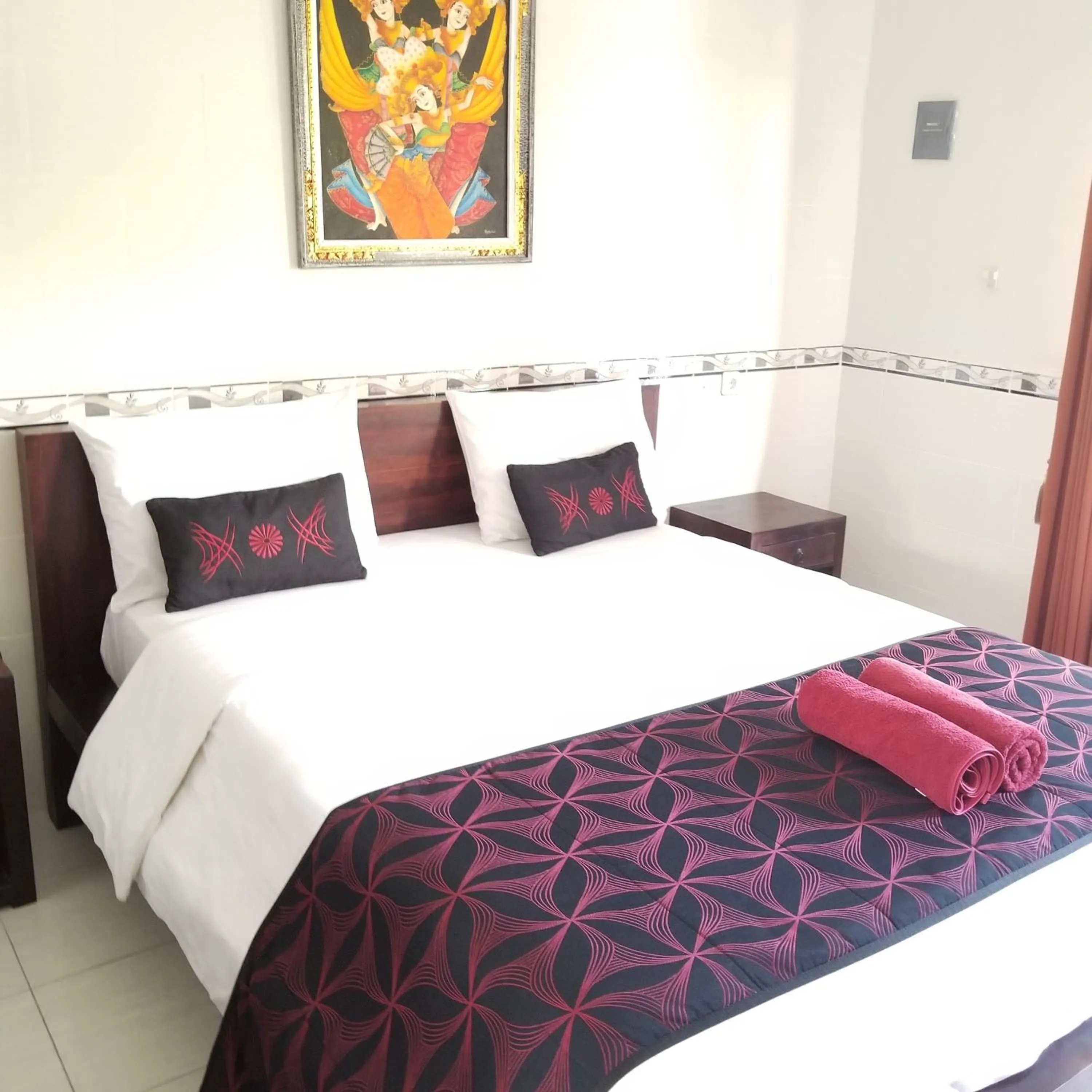 Bed in Jepun Segara Guest House