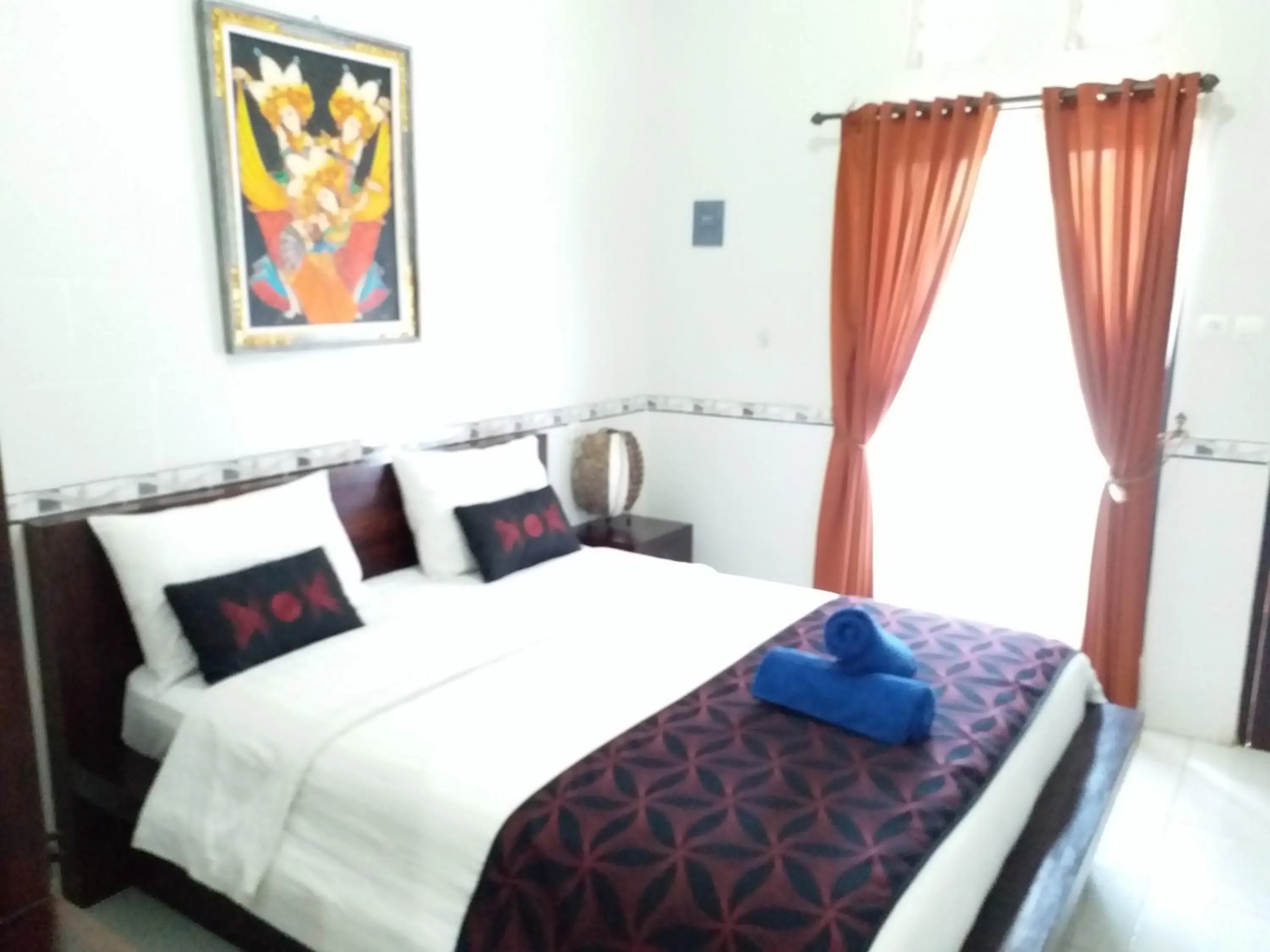 Bed in Jepun Segara Guest House