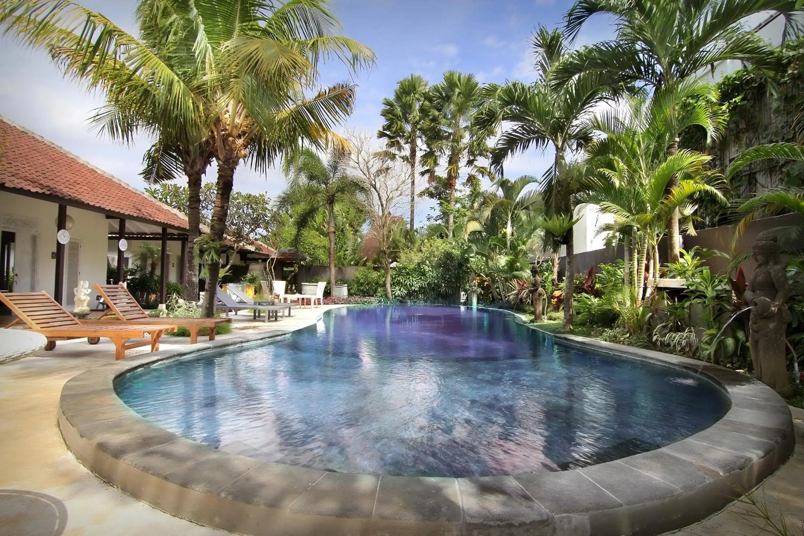 Natural landscape in The Radian Villa