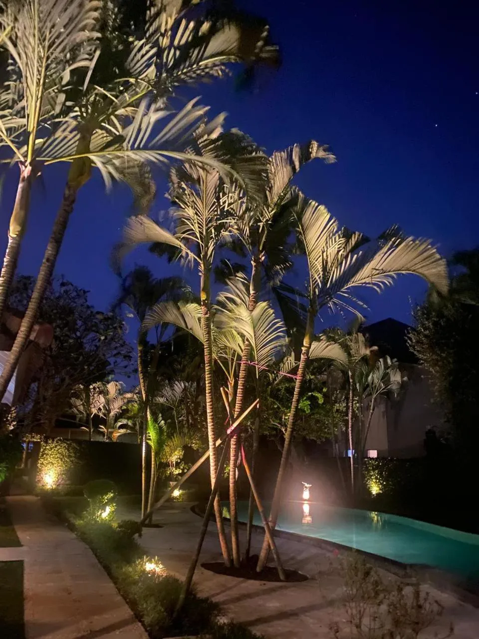 Night in The Radian Villa