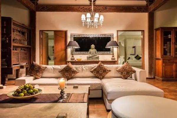 Living room in The Radian Villa