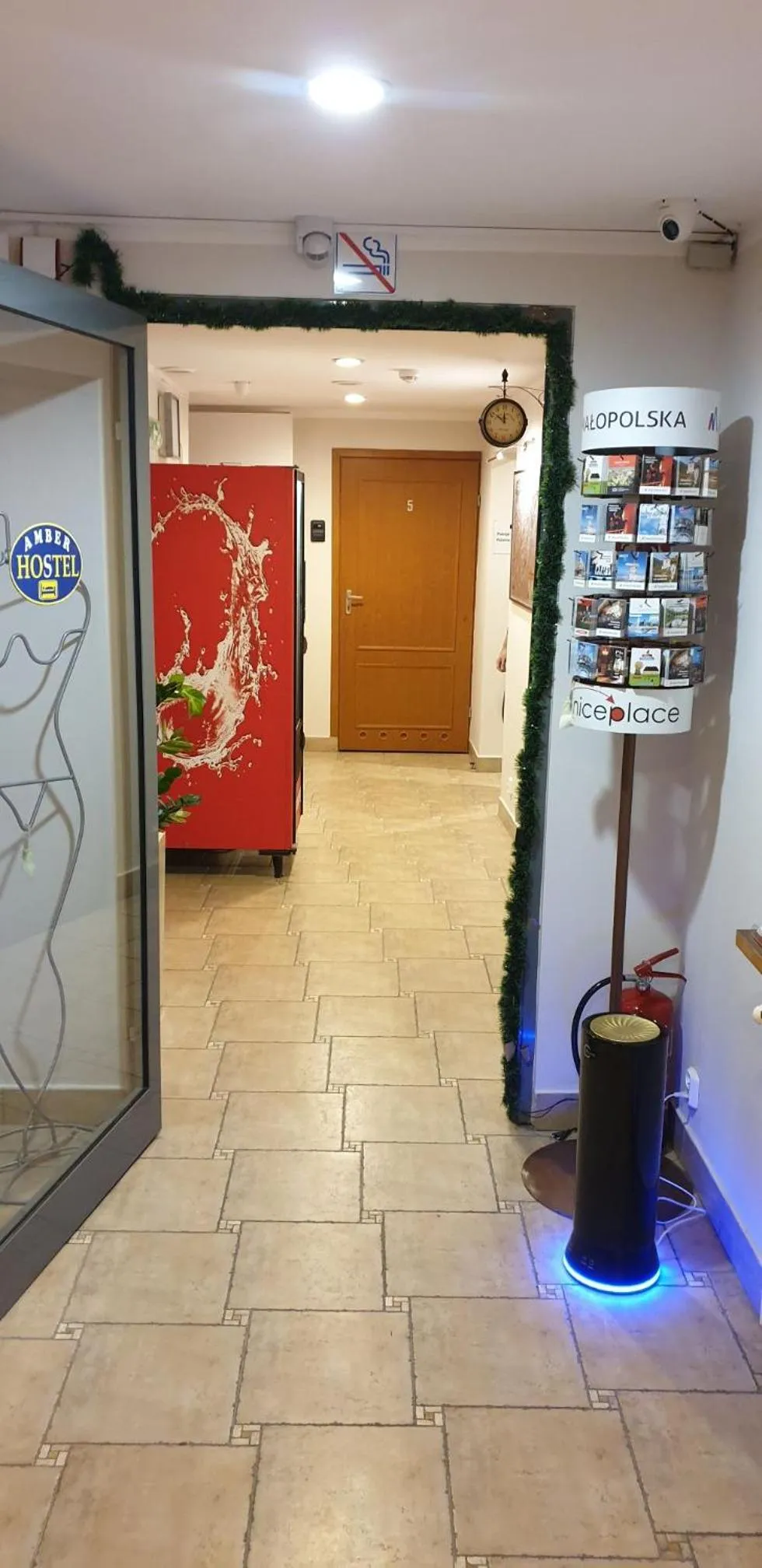 Lobby or reception in Amber Hostel