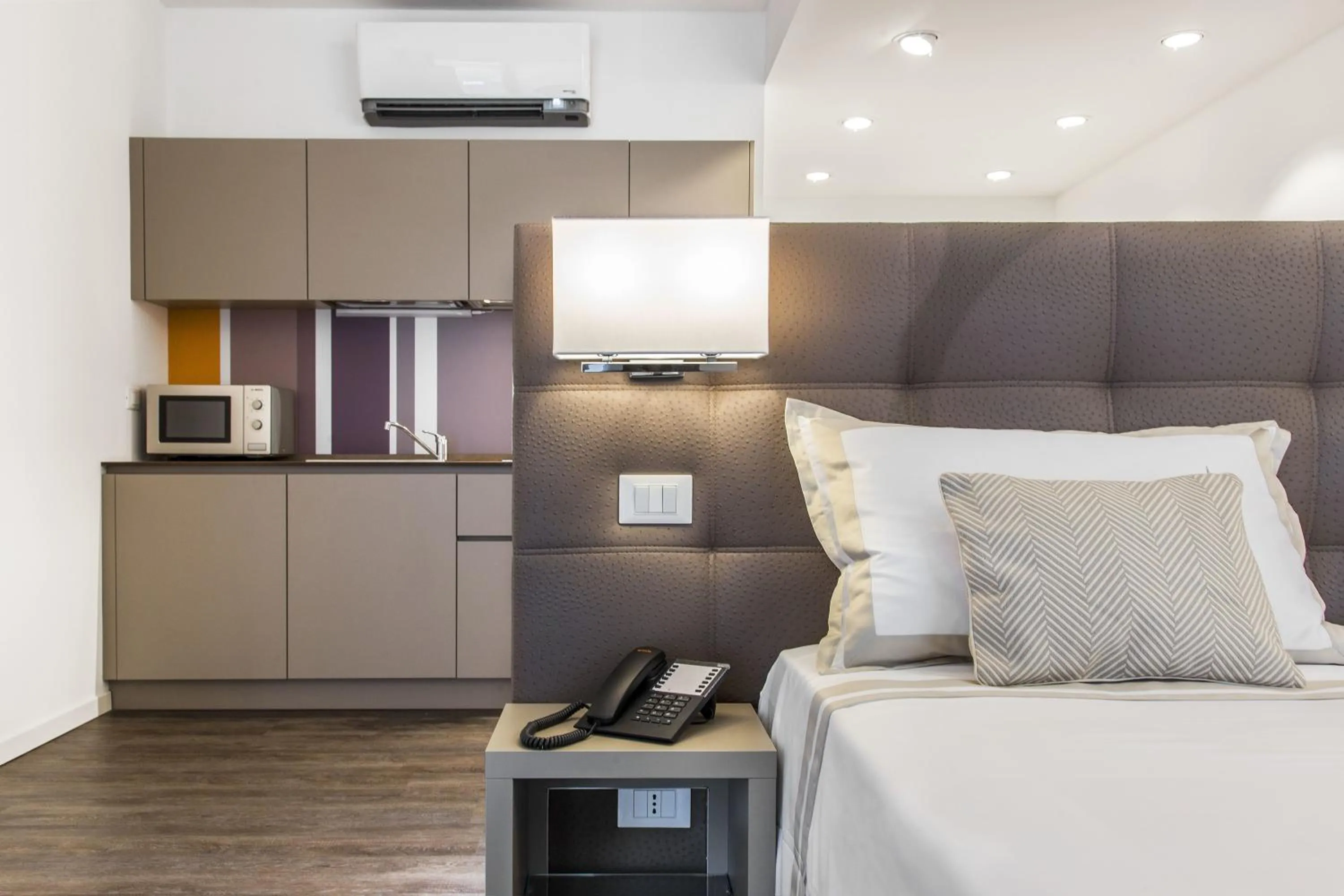 Kitchen or kitchenette in Studio Inn Centrale & Milano Urban Padel