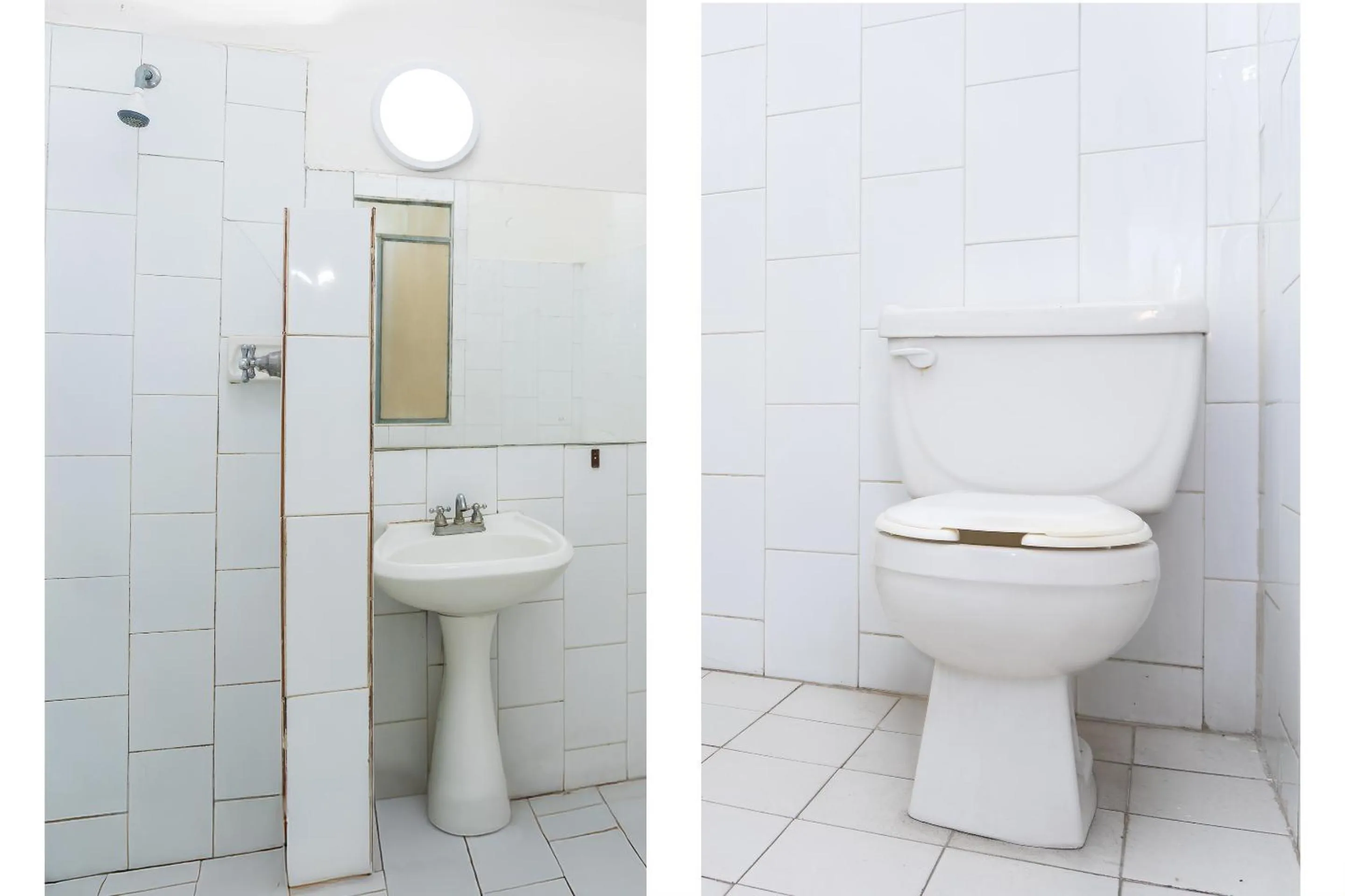 Bathroom in Capital O Nueva York, Guadalajara centro downtown