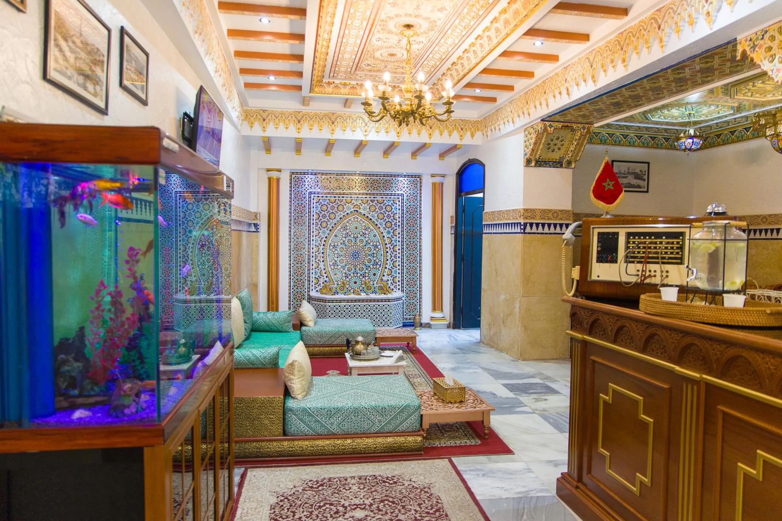 Lobby or reception in Mamora Bay