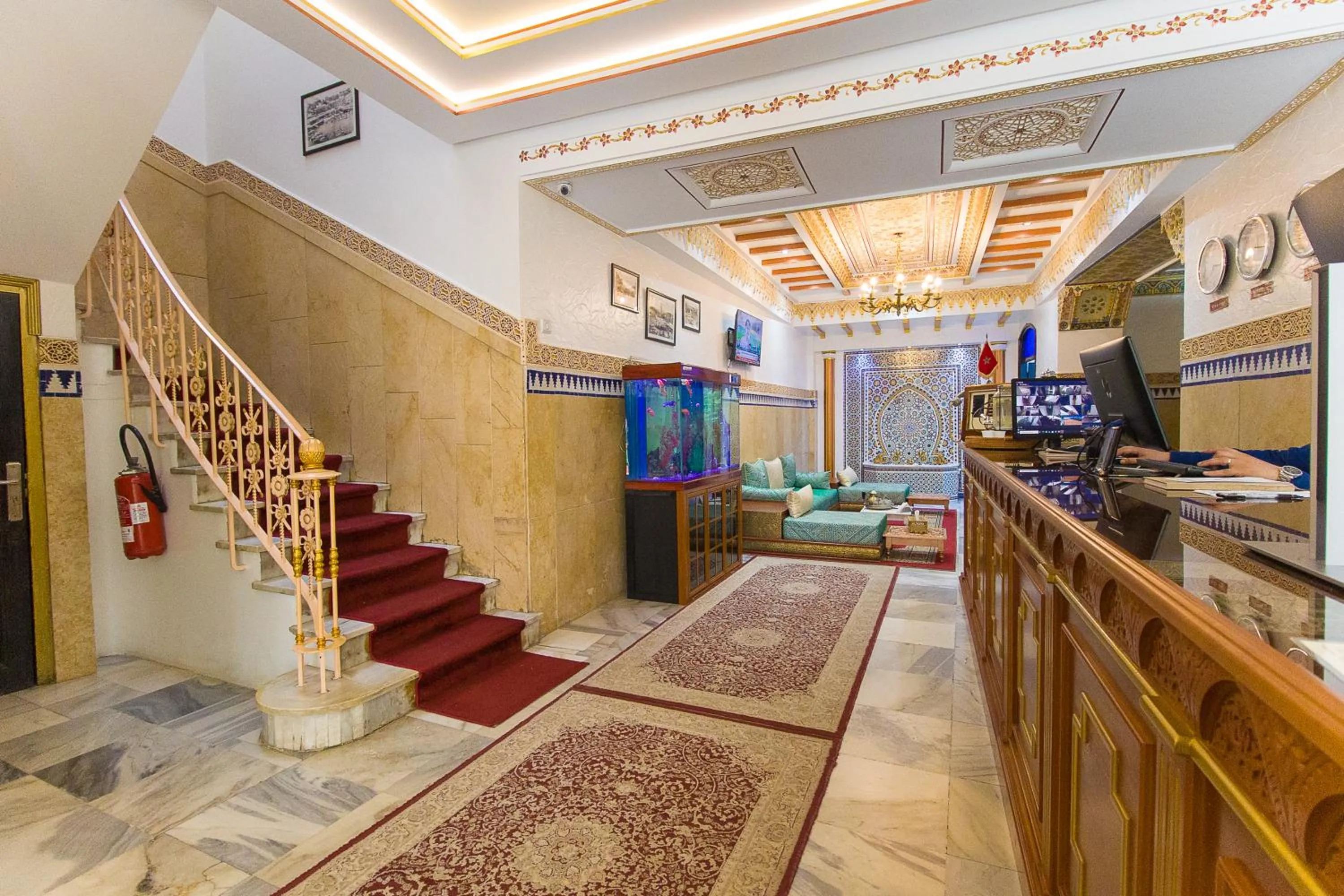 Lobby or reception in Mamora Bay