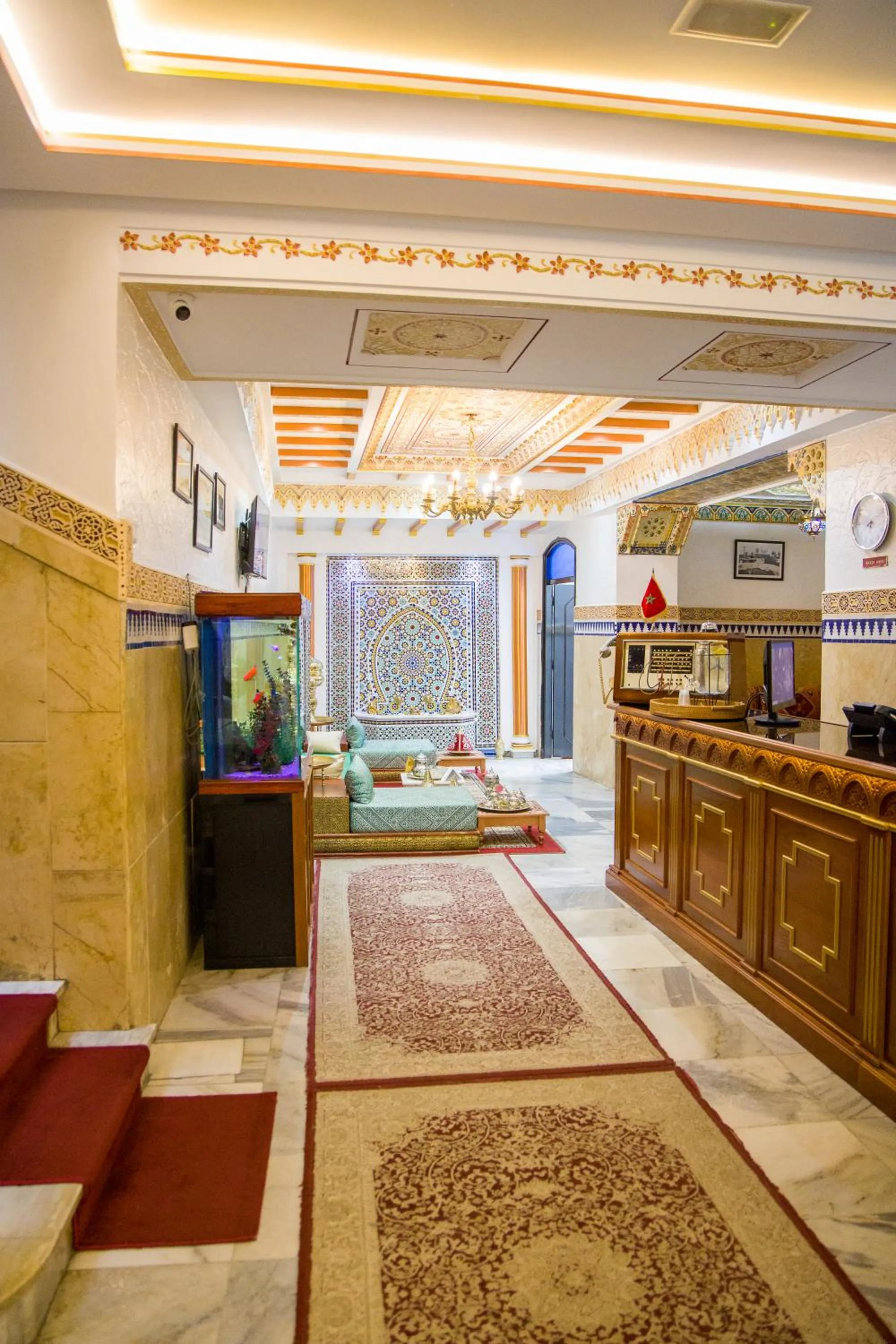 Lobby or reception in Mamora Bay