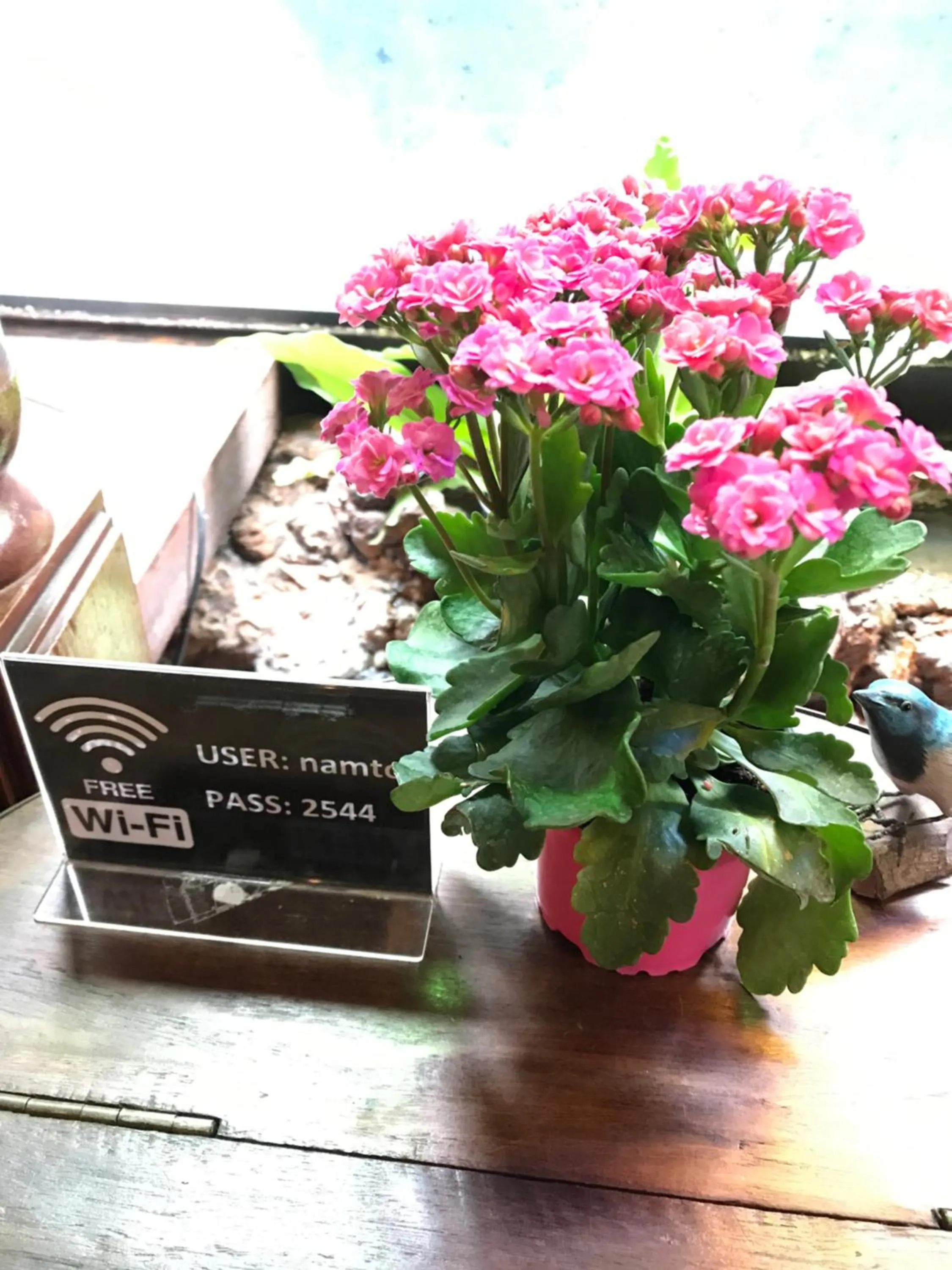 Decorative detail in Namton Boutique Hotel