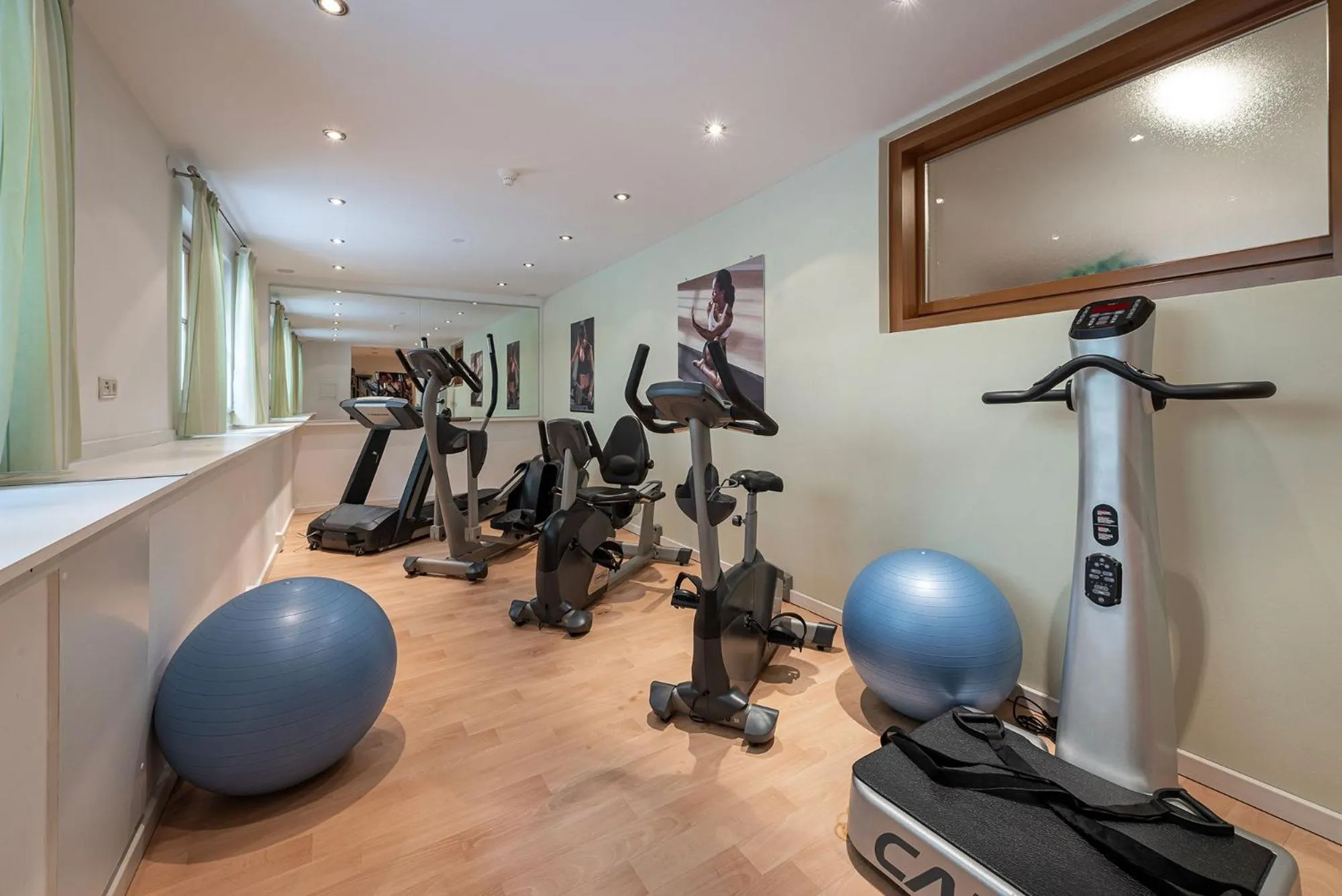 Fitness centre/facilities in Hotel Restaurant Waldea