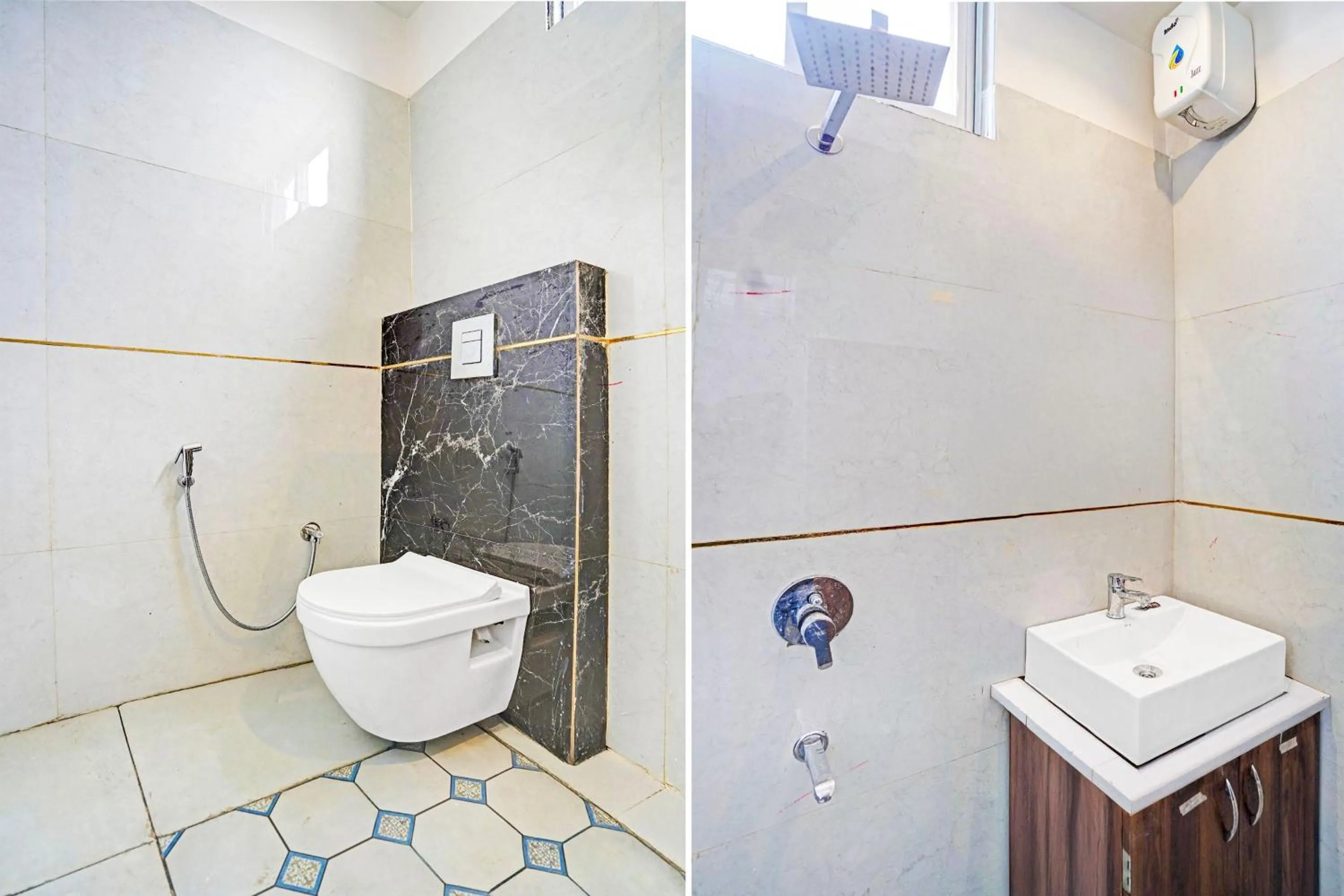 Bathroom in Super Hotel O Kalpi Road Formerly Hotel Gajanand