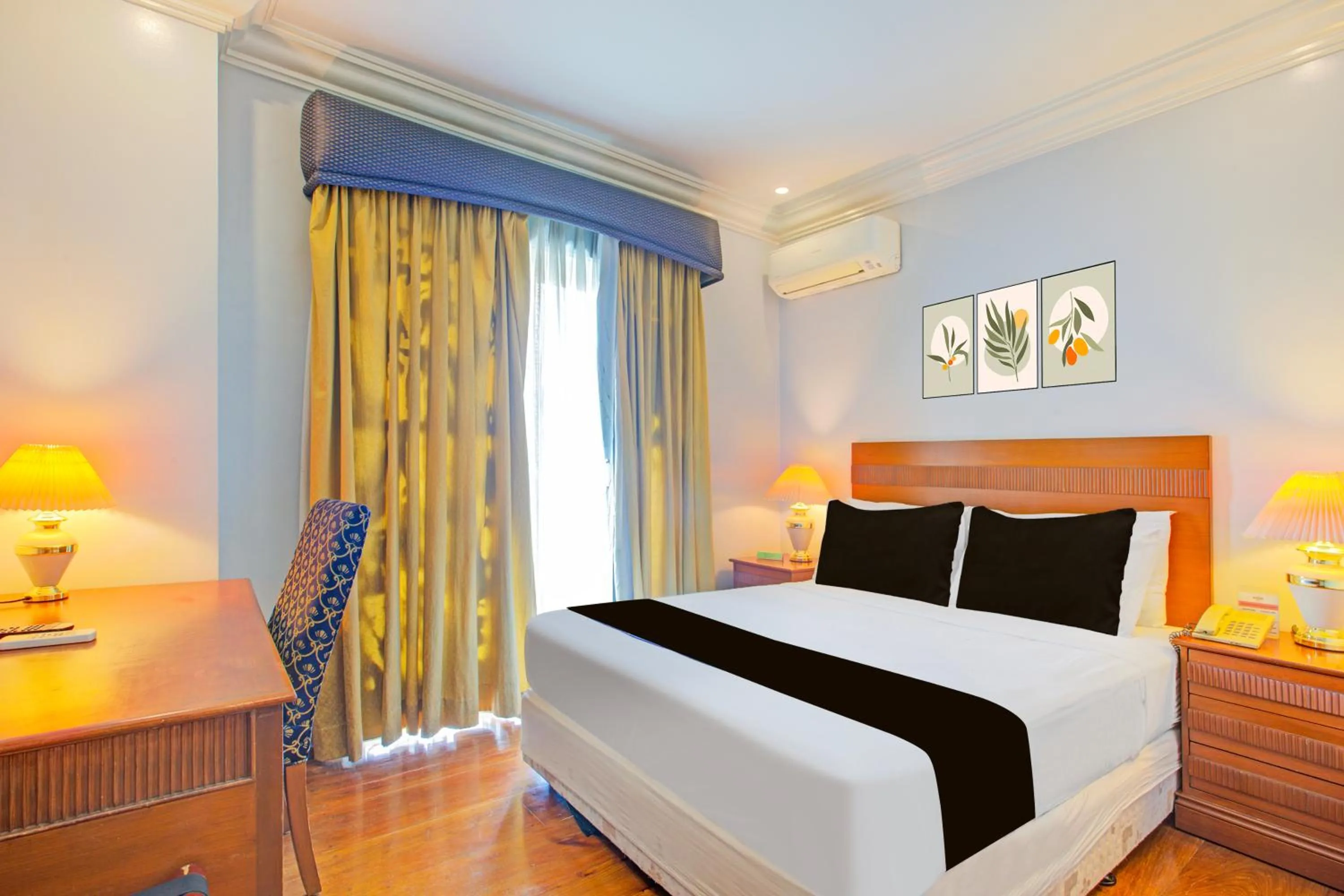 Bedroom, Bed in Collection O VIP Suites, Near PNR Pasay Evangelista, Makati Manila