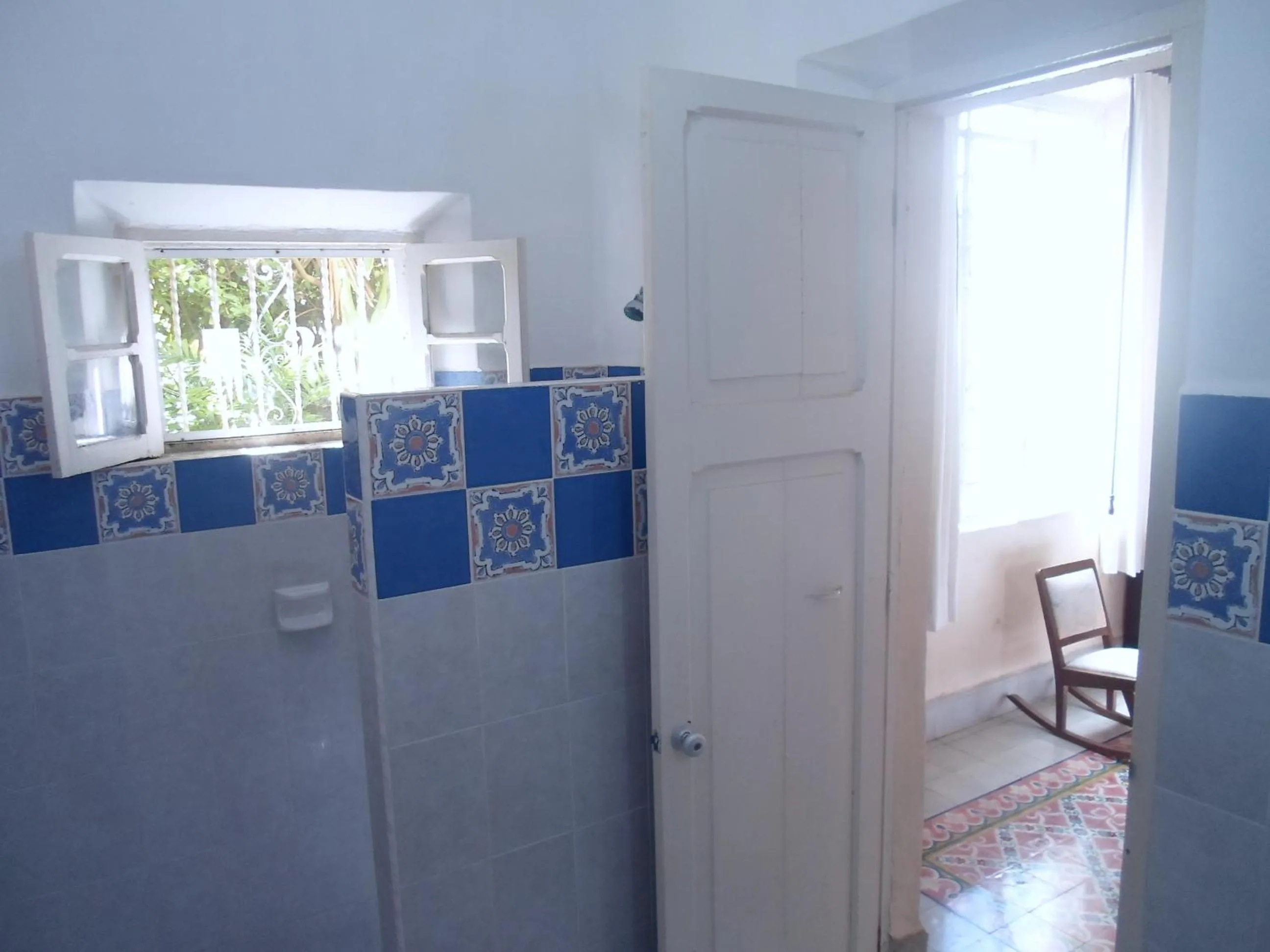 Shower in La Casa del Turix