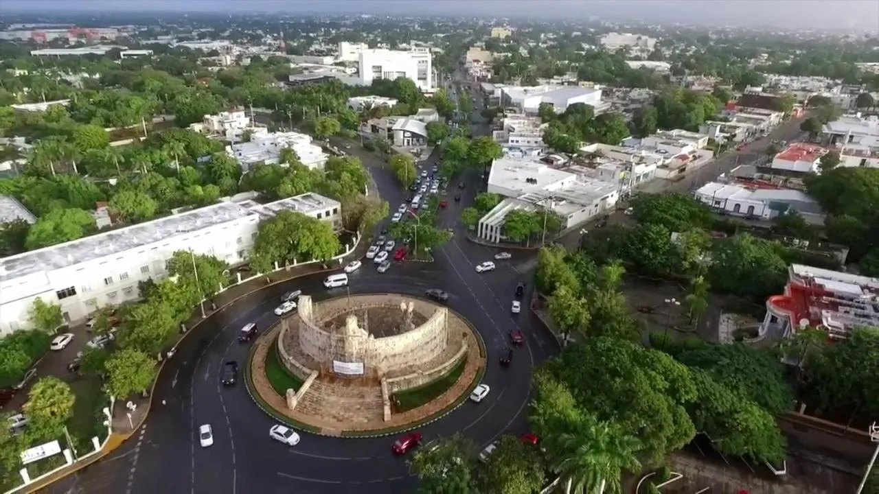Bird's eye view in La Casa del Turix