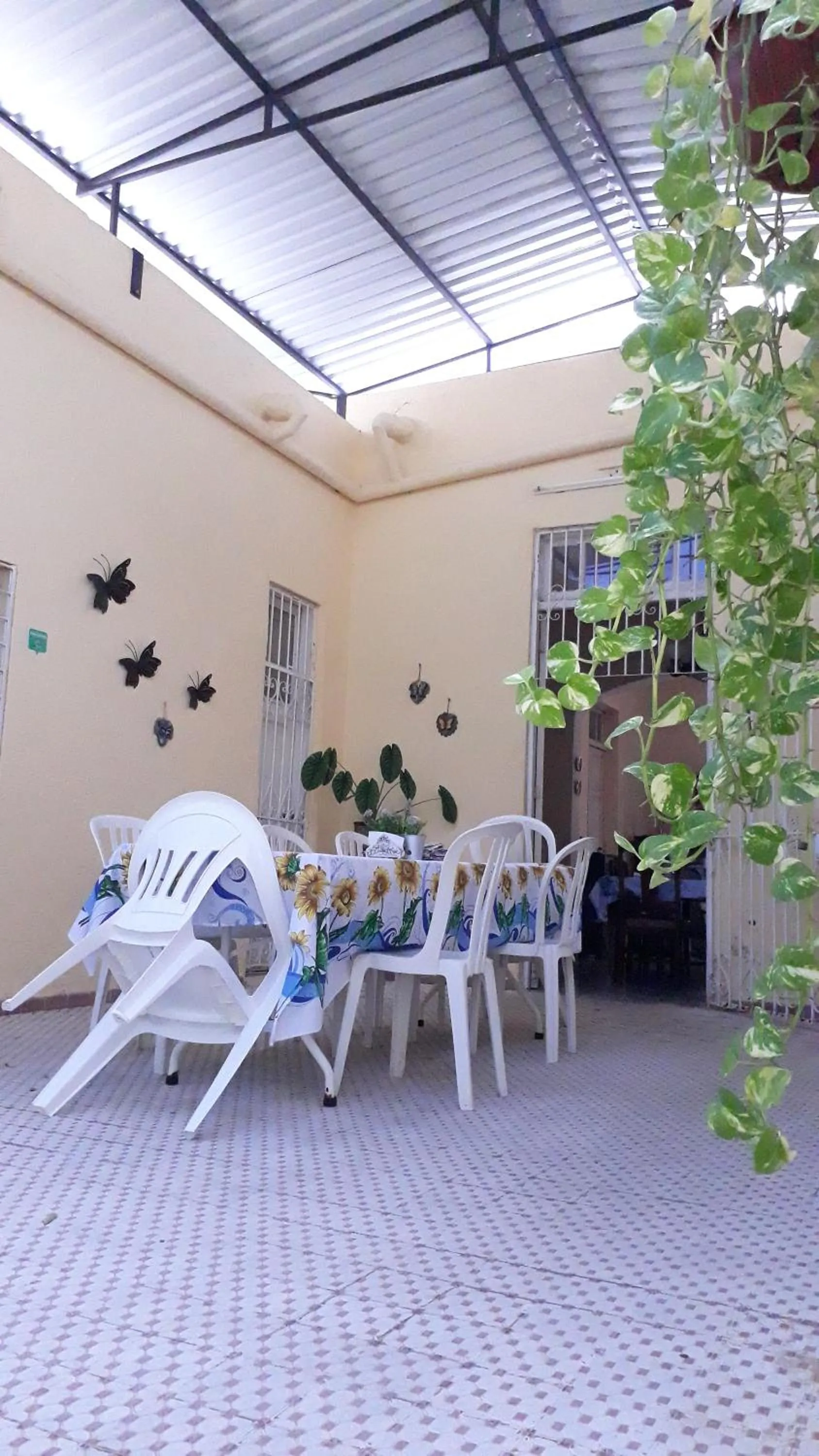 Patio in La Casa del Turix