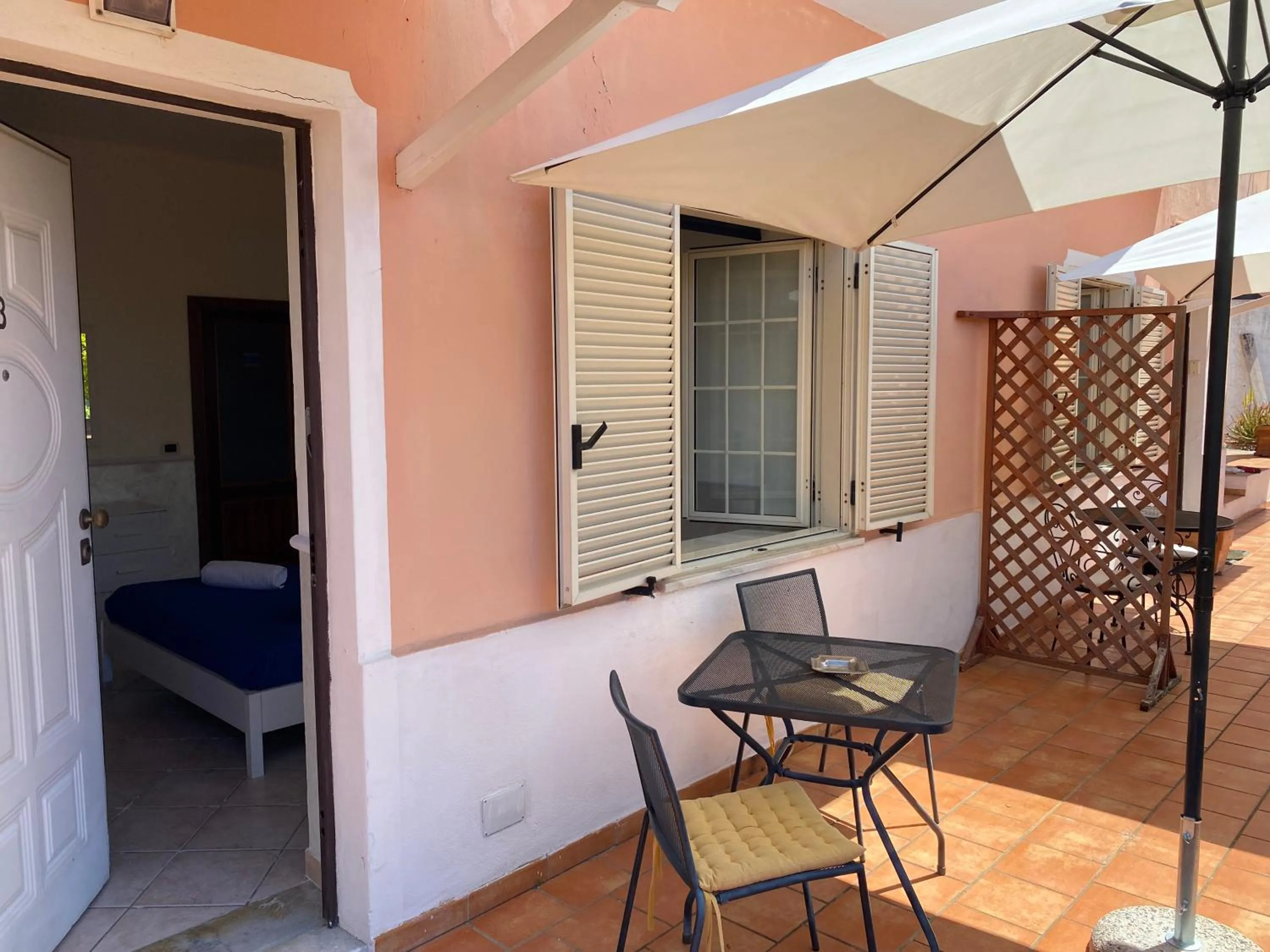 Balcony/Terrace in B&B Villa Rosa Angrisano