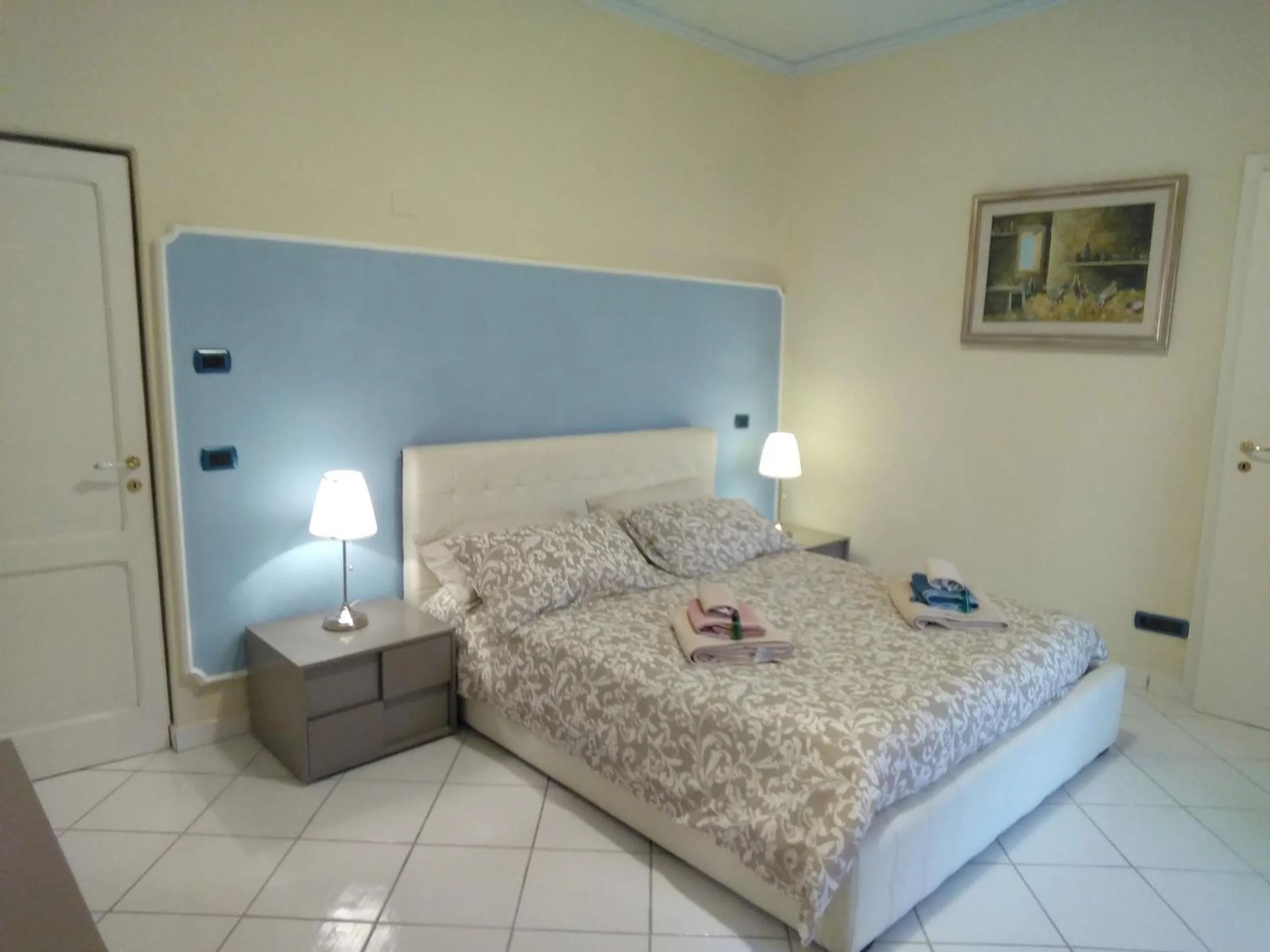 Bed in B&B Villa Rosa Angrisano