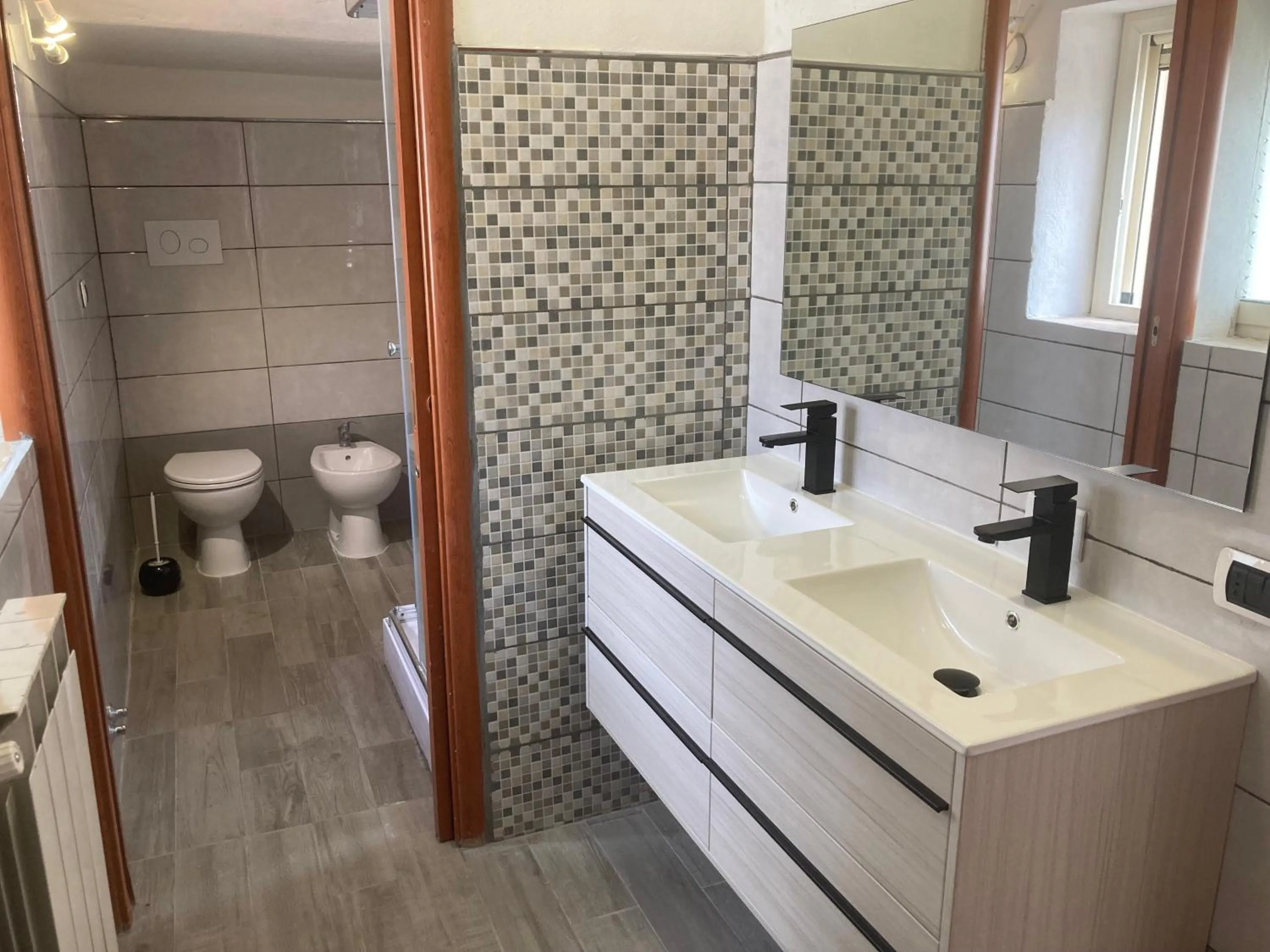 Bathroom in B&B Villa Rosa Angrisano