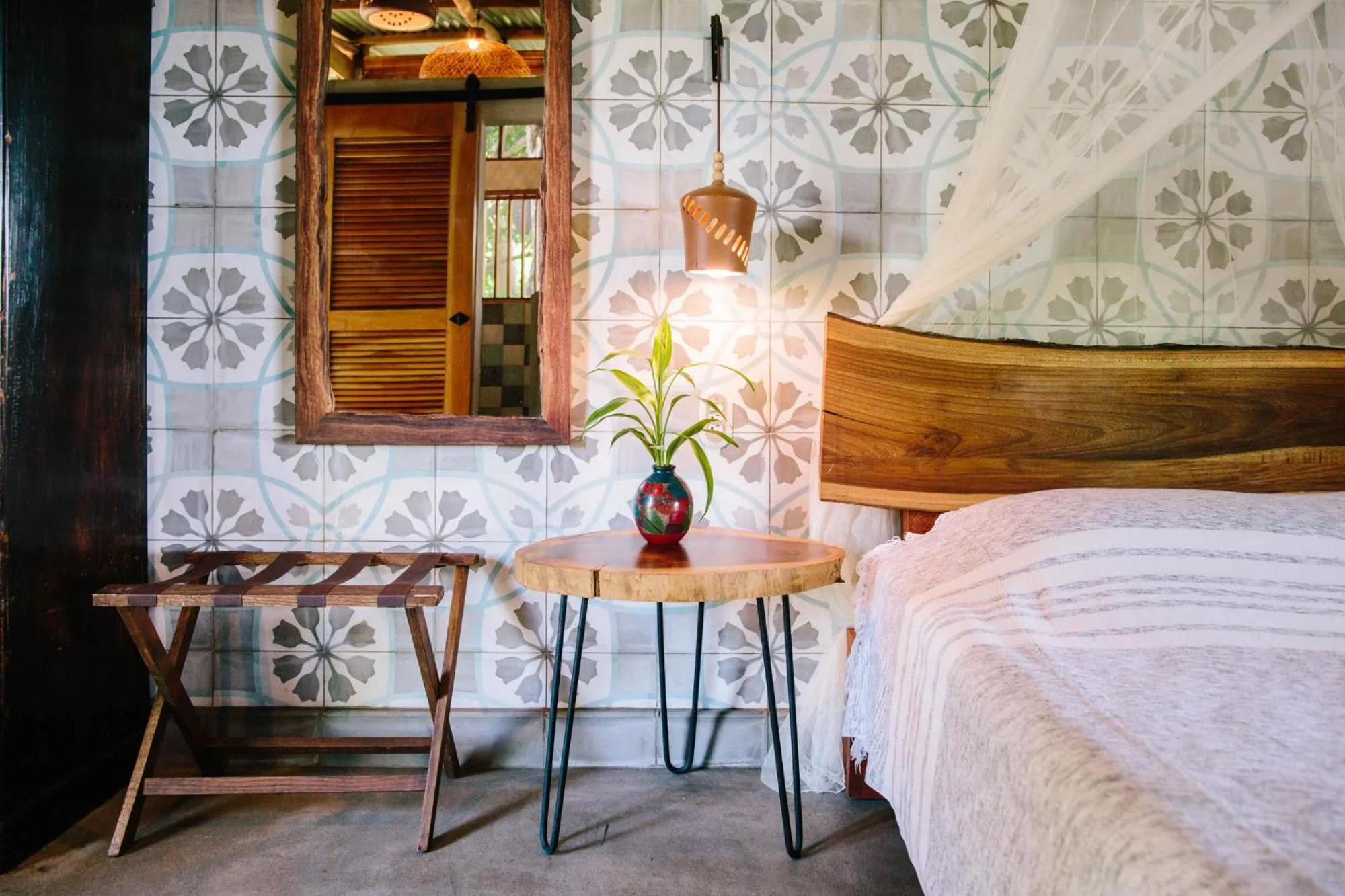 Bed in Isleta El Espino Ecolodge