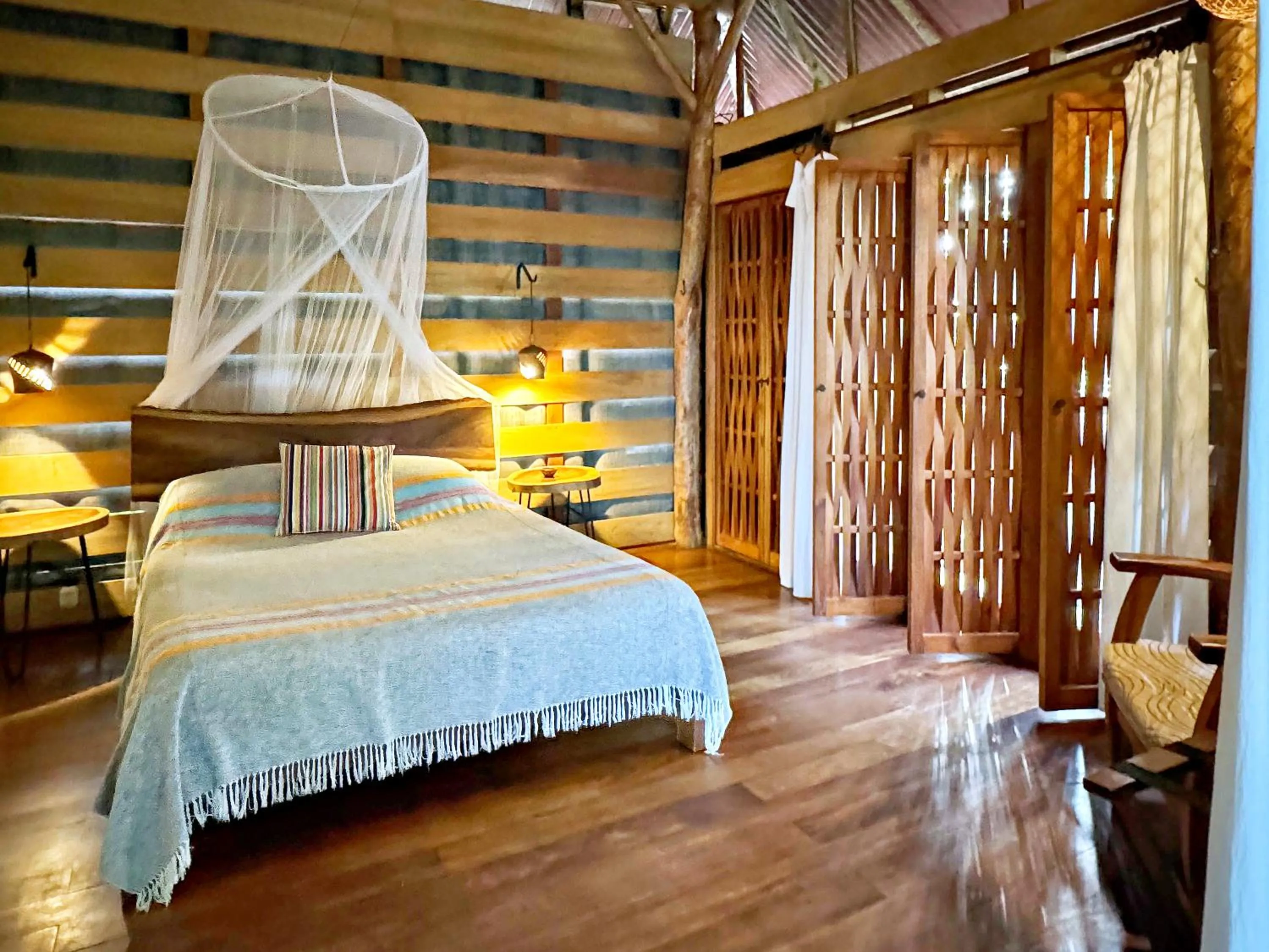 Bed in Isleta El Espino Ecolodge