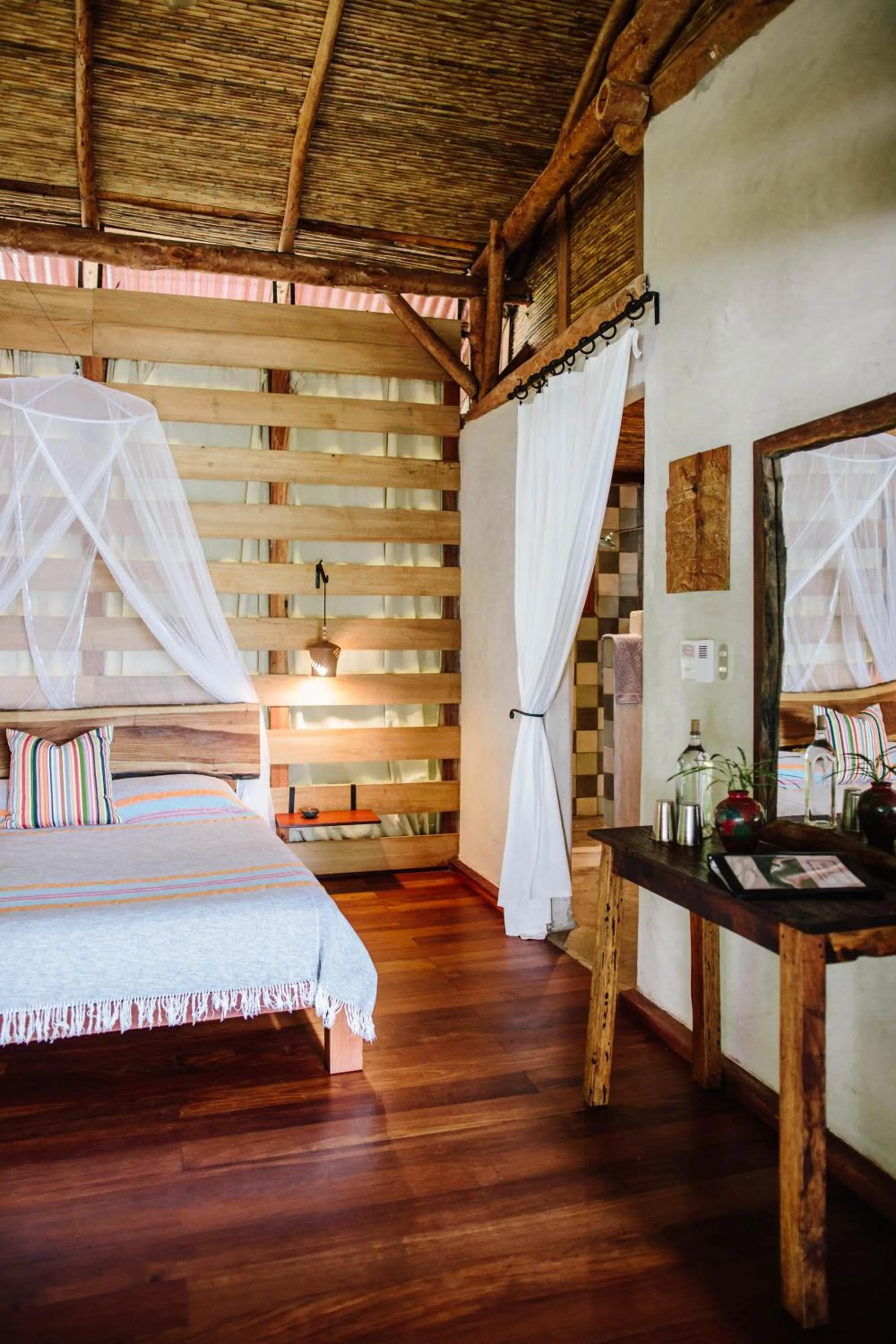 Bed in Isleta El Espino Ecolodge