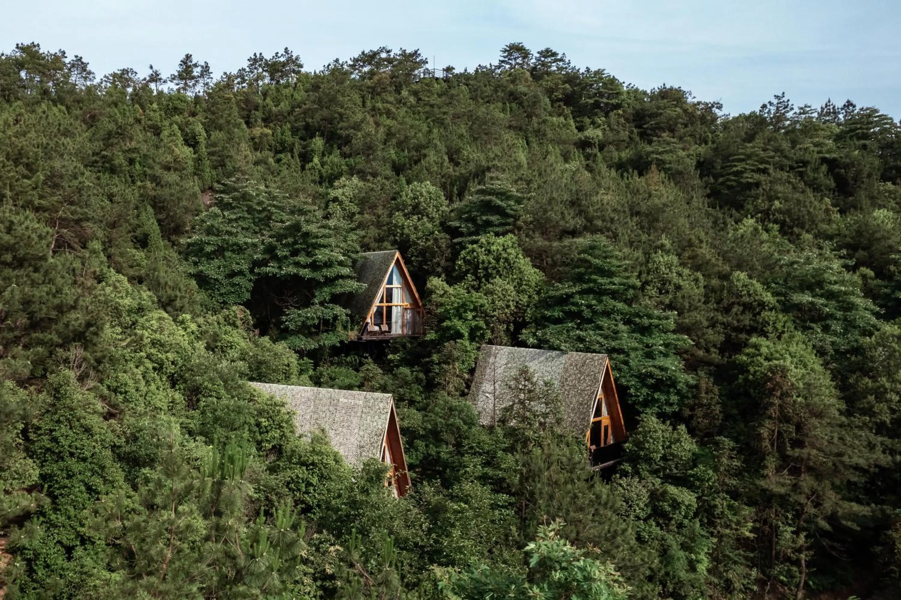 Property building in Anji ke gamer wild luxury Resort villa