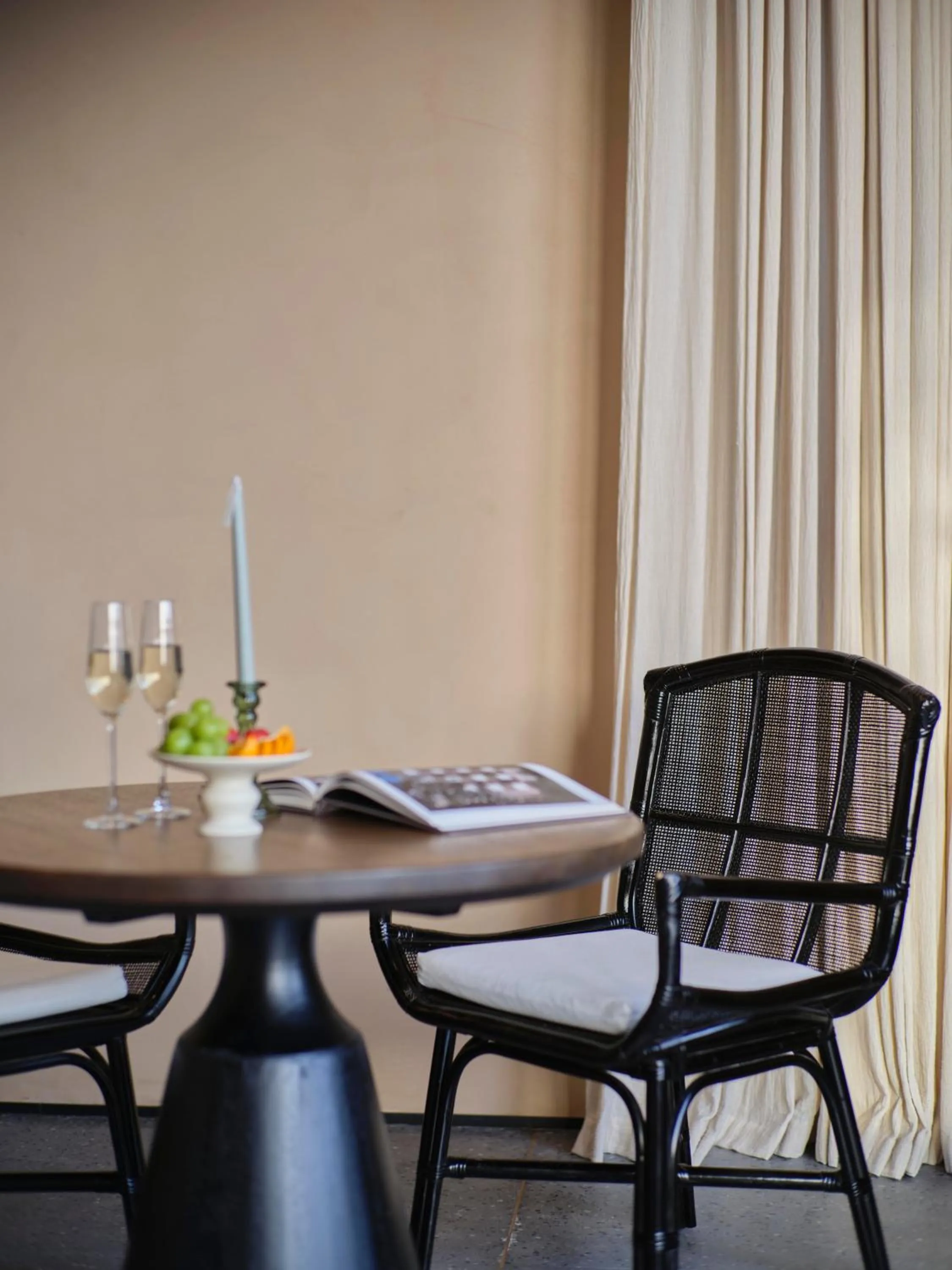 Seating area in Anji ke gamer wild luxury Resort villa