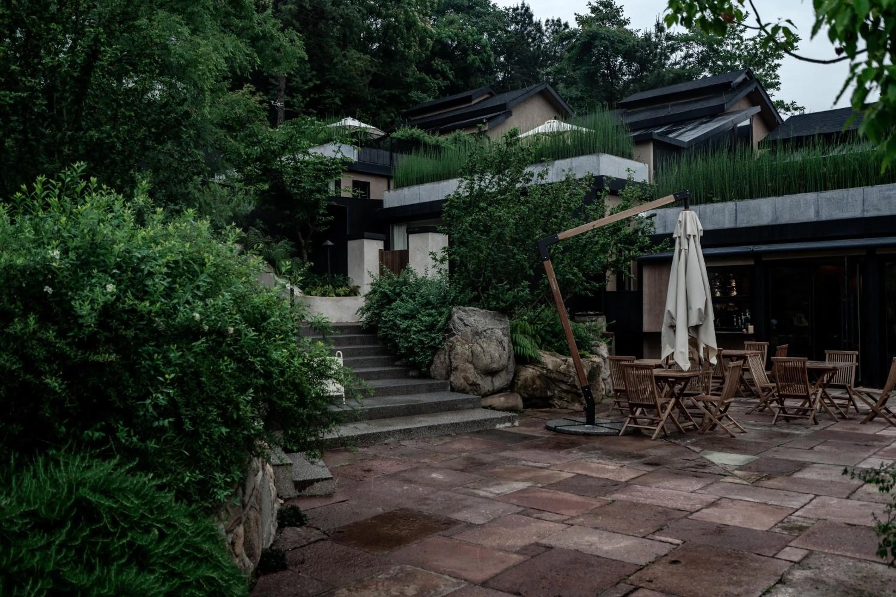 Lounge or bar in Anji ke gamer wild luxury Resort villa