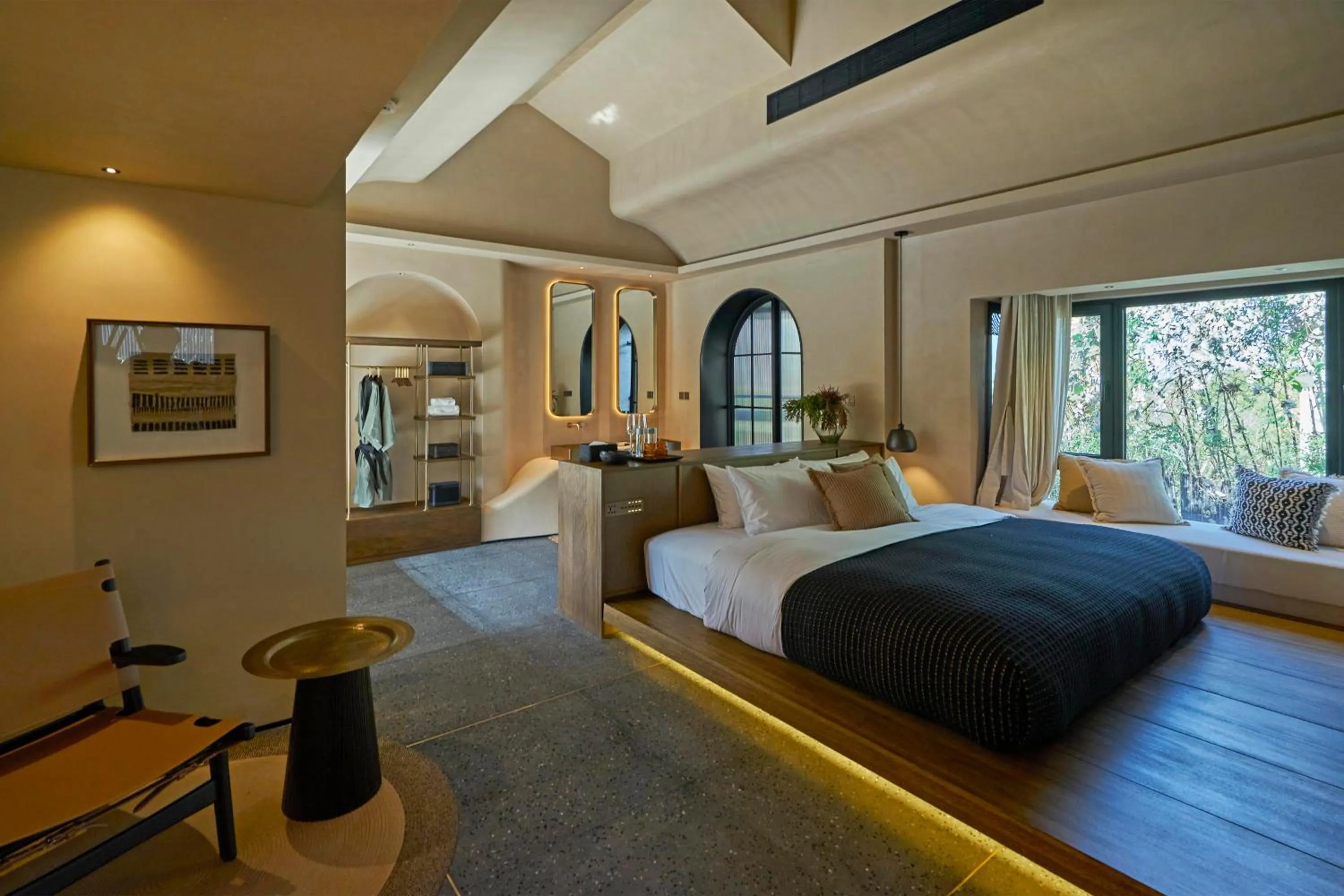 Bedroom, Bed in Anji ke gamer wild luxury Resort villa