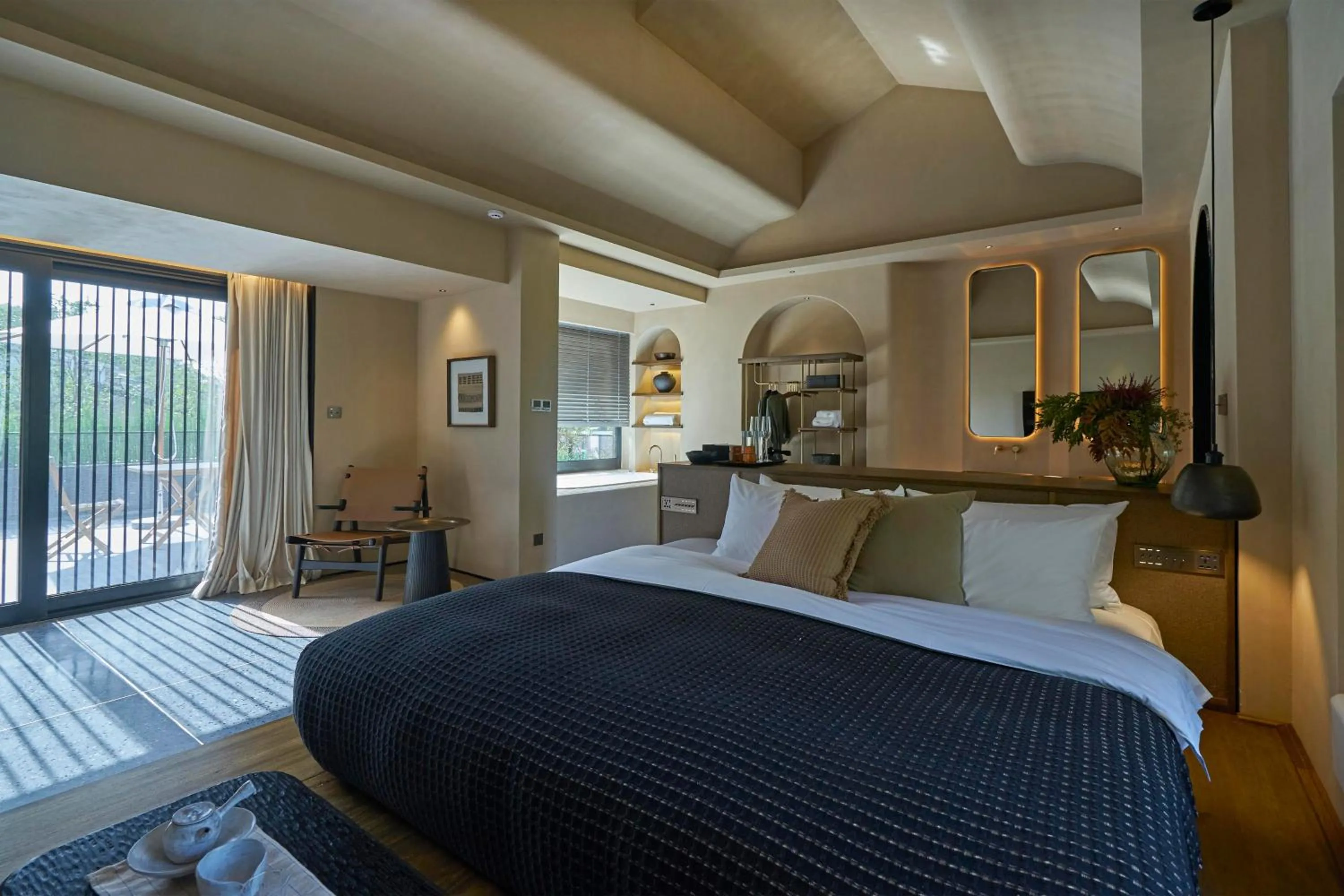 Bedroom, Bed in Anji ke gamer wild luxury Resort villa