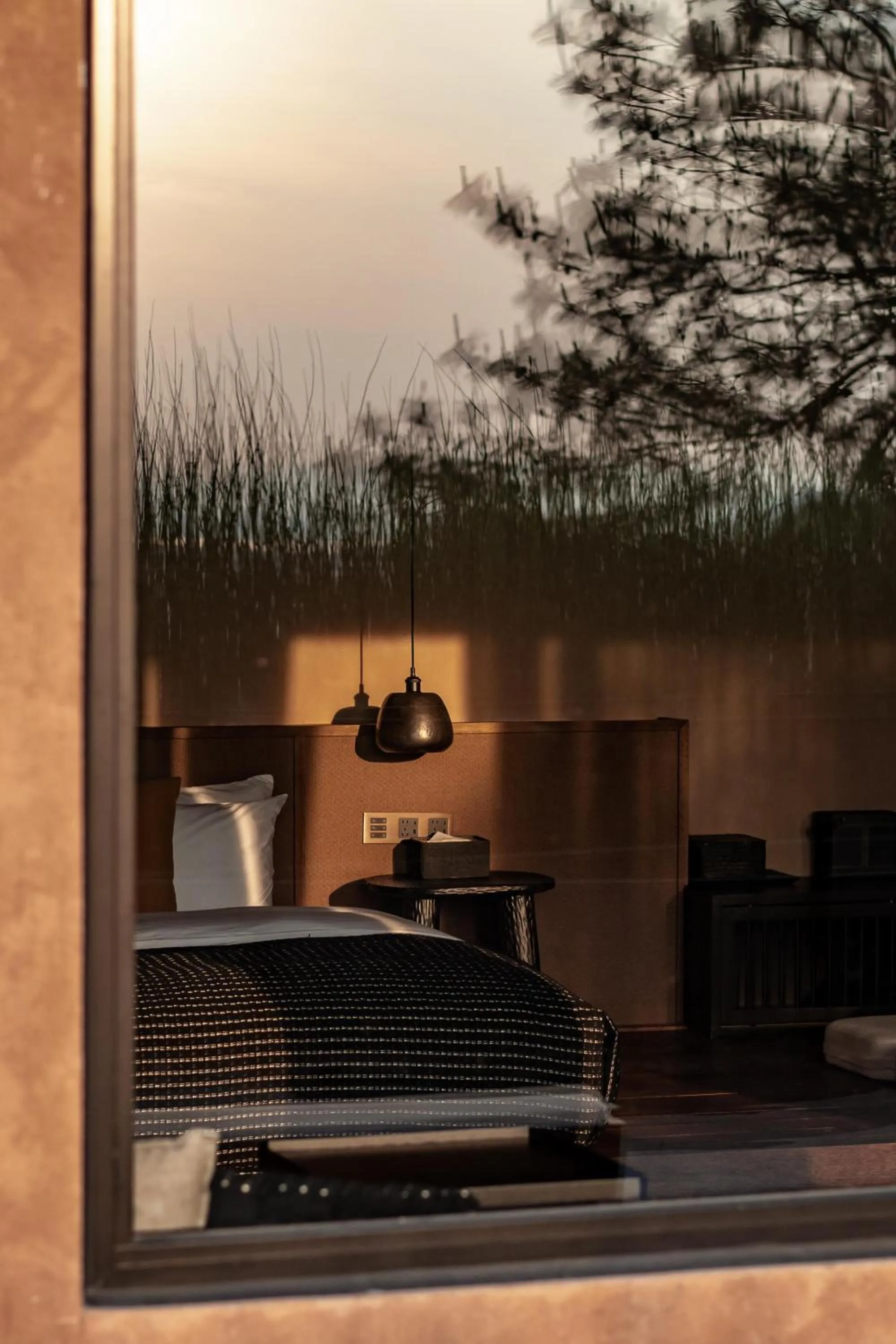 Bedroom in Anji ke gamer wild luxury Resort villa