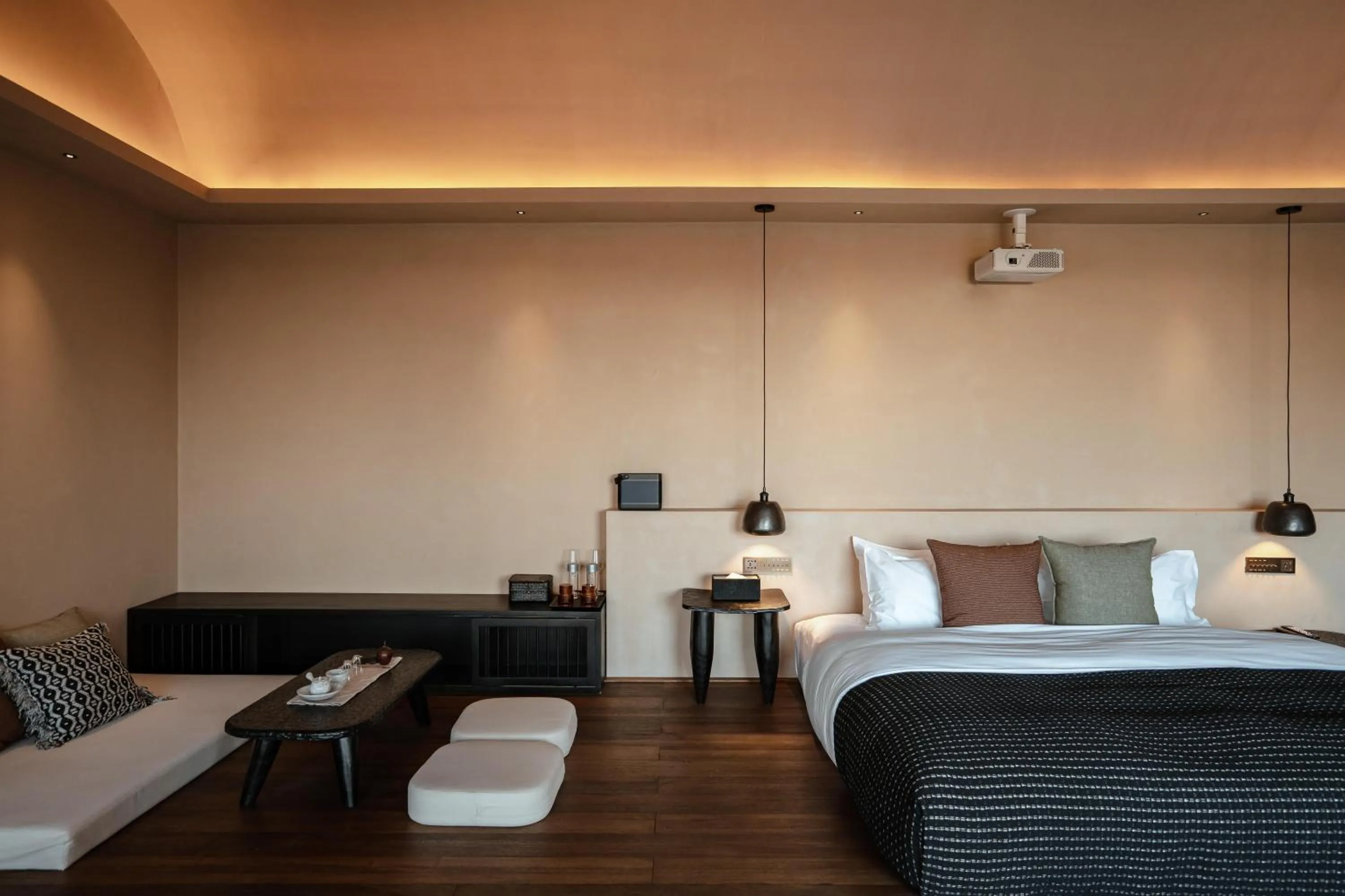 Bed in Anji ke gamer wild luxury Resort villa