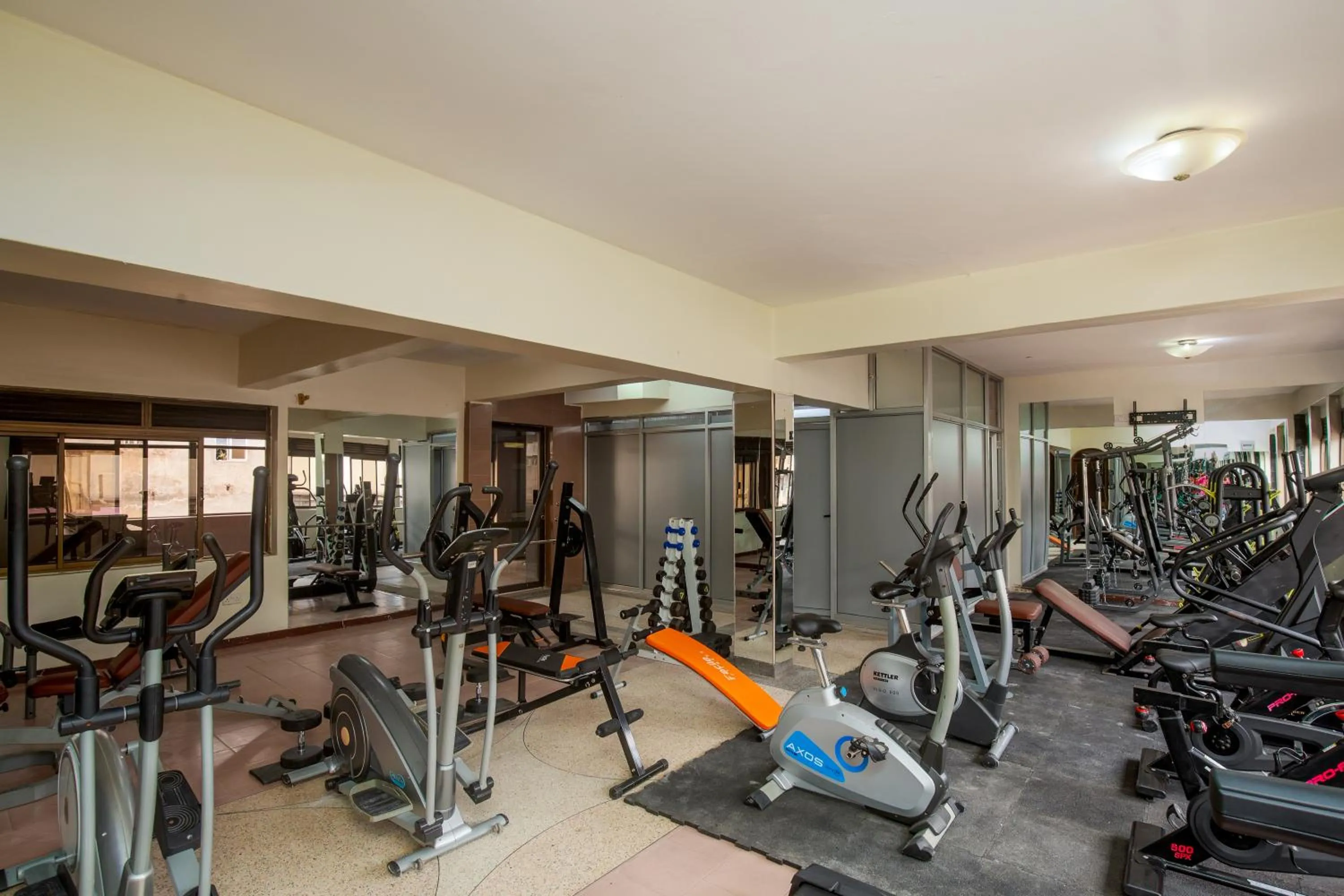 Fitness centre/facilities in Holiday Express Hotel Kampala