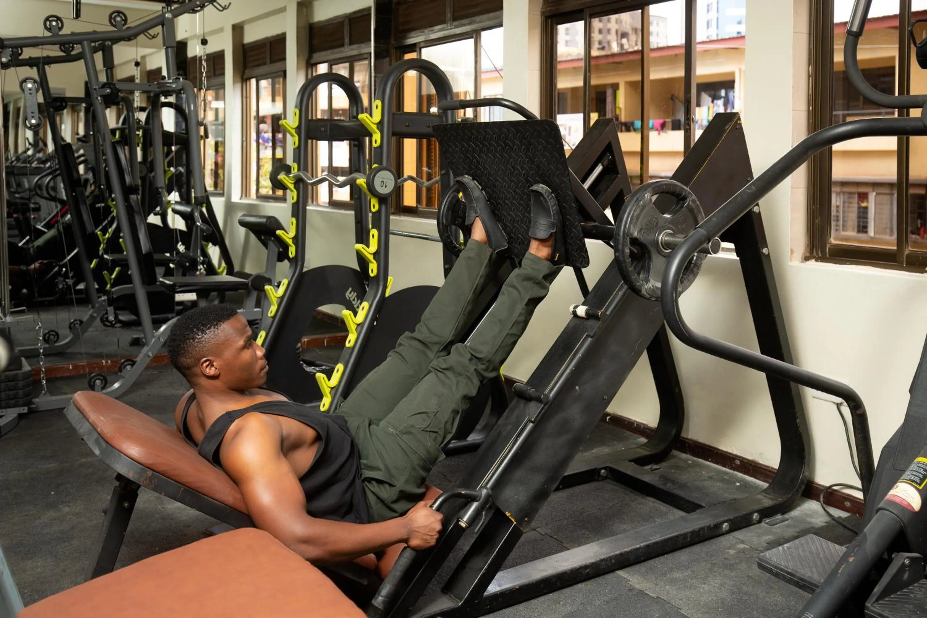 Fitness centre/facilities in Holiday Express Hotel Kampala