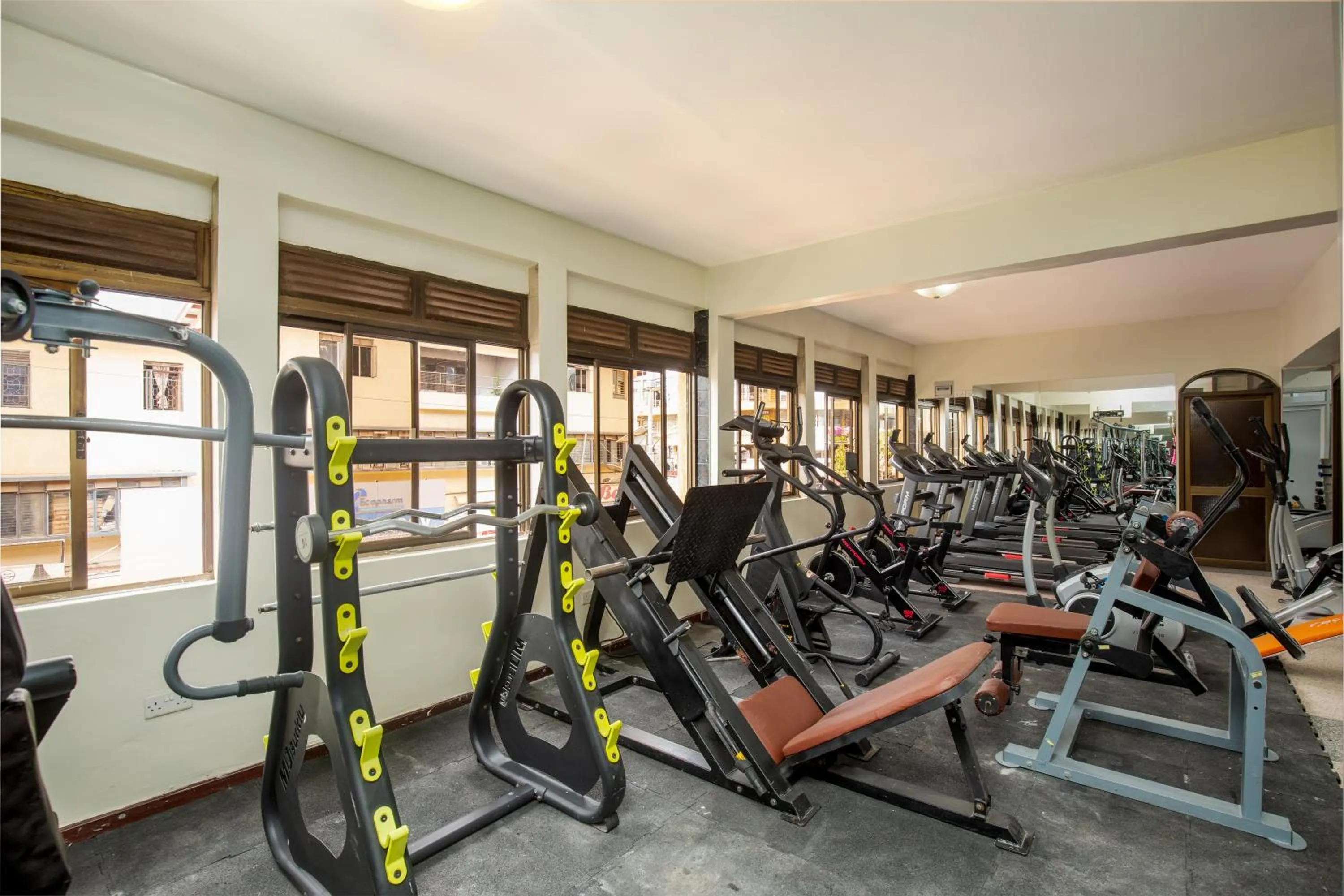 Fitness centre/facilities in Holiday Express Hotel Kampala